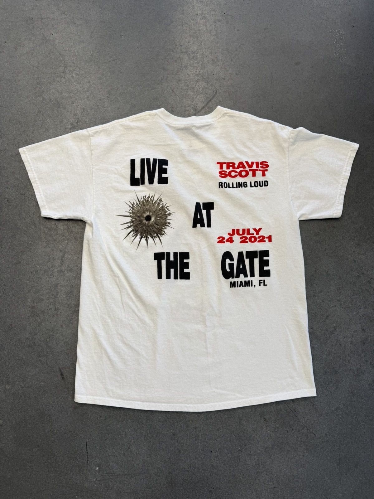 Rolling Loud × Travis Scott Travis Scott X Rolling Loud 2021 Tee Size US M / EU 48-50 / 2 - 2 Thumbnail