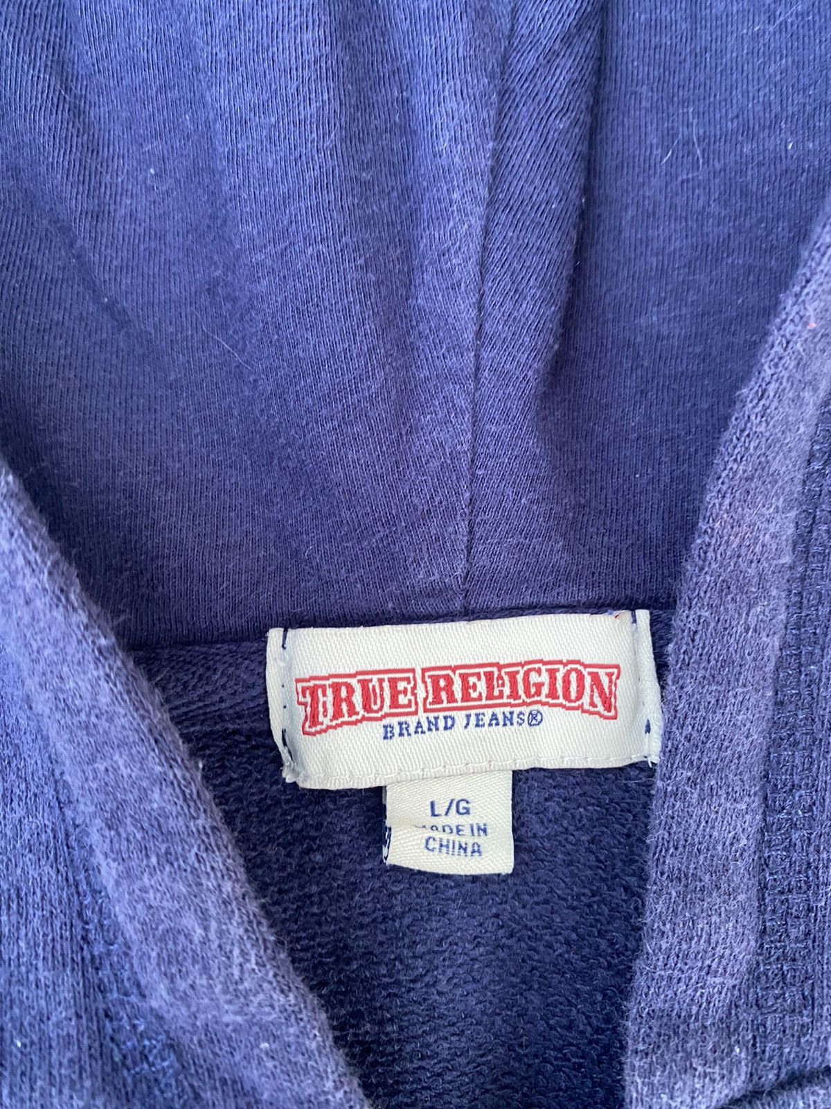 True Religion Sun Faded Vintage True Religion Punk Hoodie Size US M / EU 48-50 / 2 - 7 Thumbnail