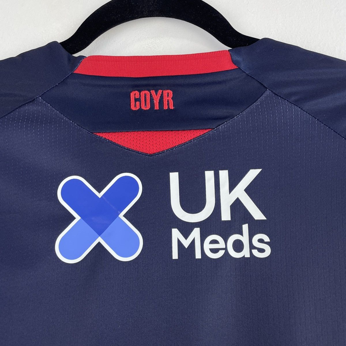 Macron Nottingham Forest Away Promotion Jersey Shirt 2021/2022 Size US L / EU 52-54 / 3 - 9 Thumbnail