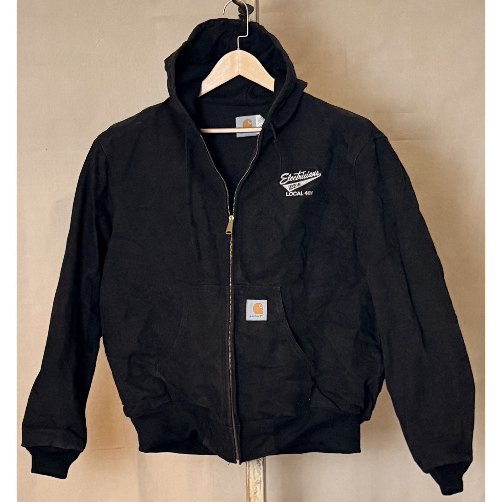 Carhartt × Vintage VTG Carhartt JQ185 / J02 Black Firm Duck