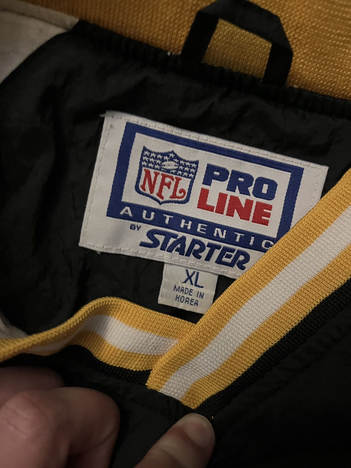 Starter × Vintage Steelers vintage starter pullover Size US XL / EU 56 / 4 - 2 Thumbnail