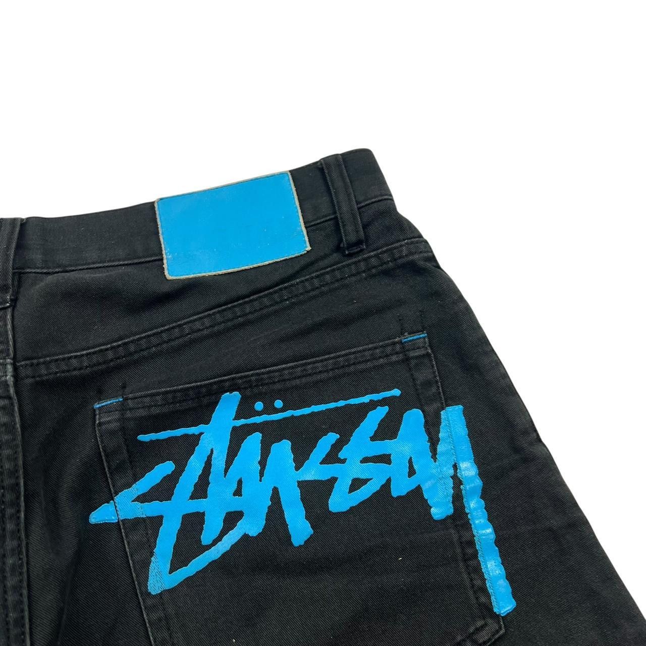 Stussy Vintage Stussy Funky Fresh Gear Spellout Shorts - Waist: 32 Size US 32 / EU 48 - 2 Thumbnail