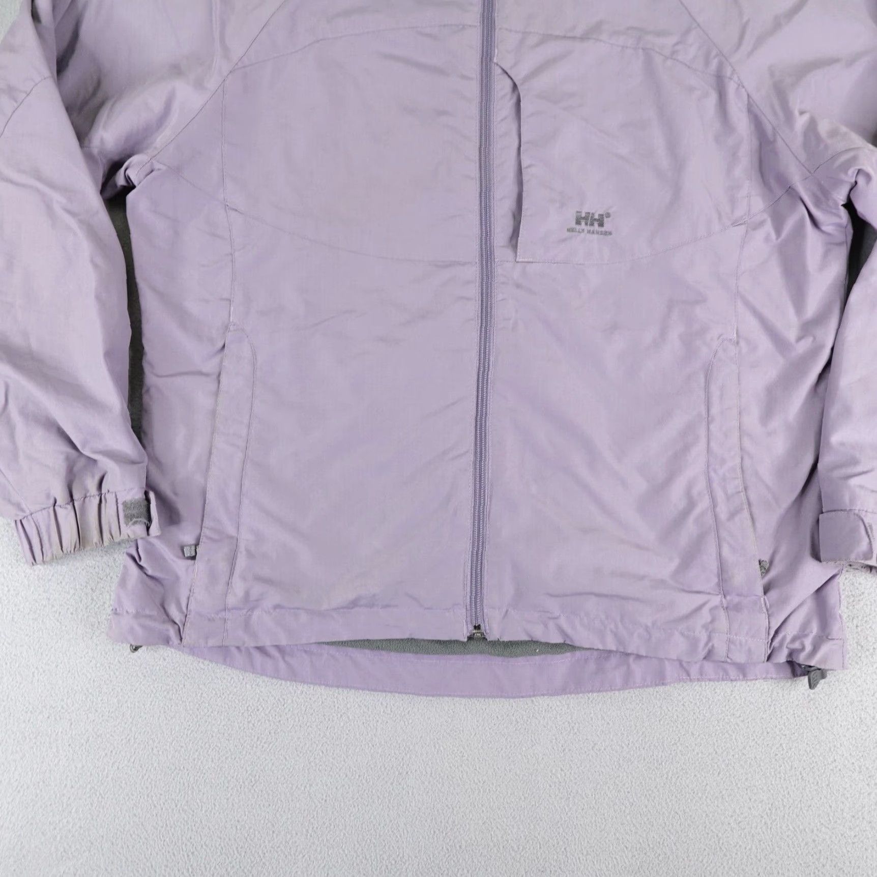 Helly Hansen Helly Hansen Jacket Womens L Purple Windbreaker Zip Up Casual Wind-Resistant, Lined Outdoors Coat - Regular Fit Size L / US 10 / IT 46 - 4 Thumbnail