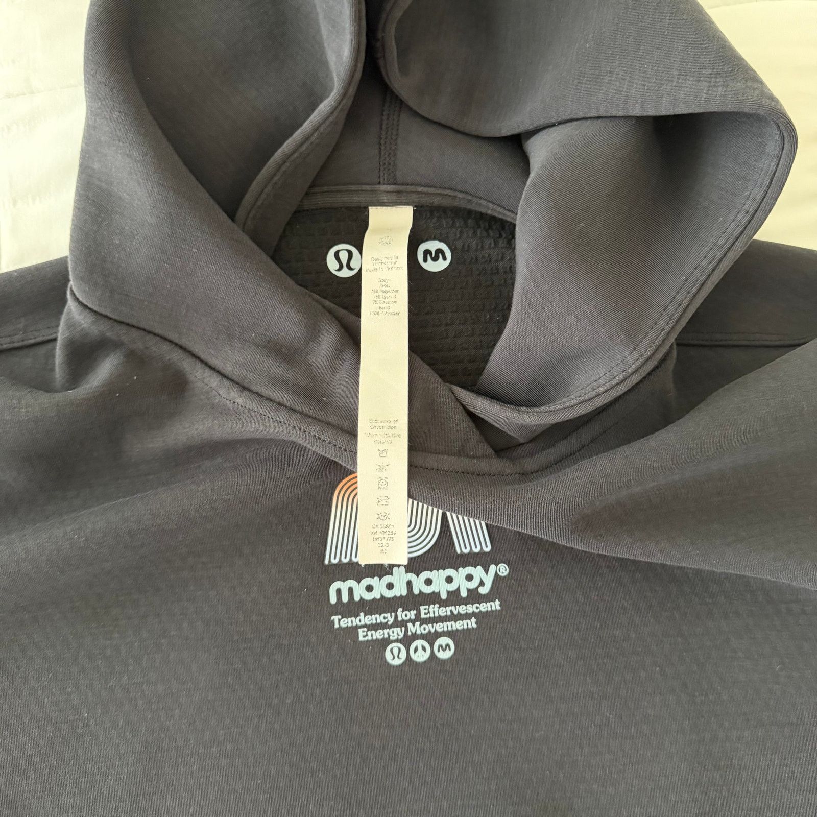 Lululemon Lululemon x Madhappy Relaxed Cropped Hoodie - Black - Size 6 Size M / US 6-8 / IT 42-44 - 10 Thumbnail