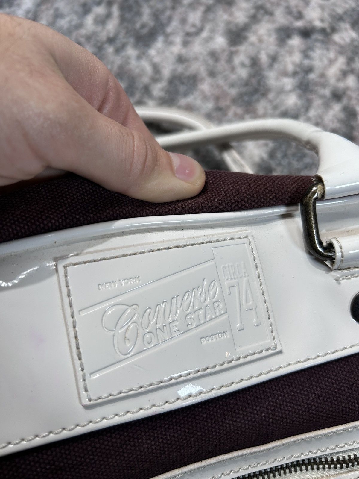 Converse × Vintage Converse 74 Circa Vintage Logo Hand Bag Size ONE SIZE - 2 Thumbnail