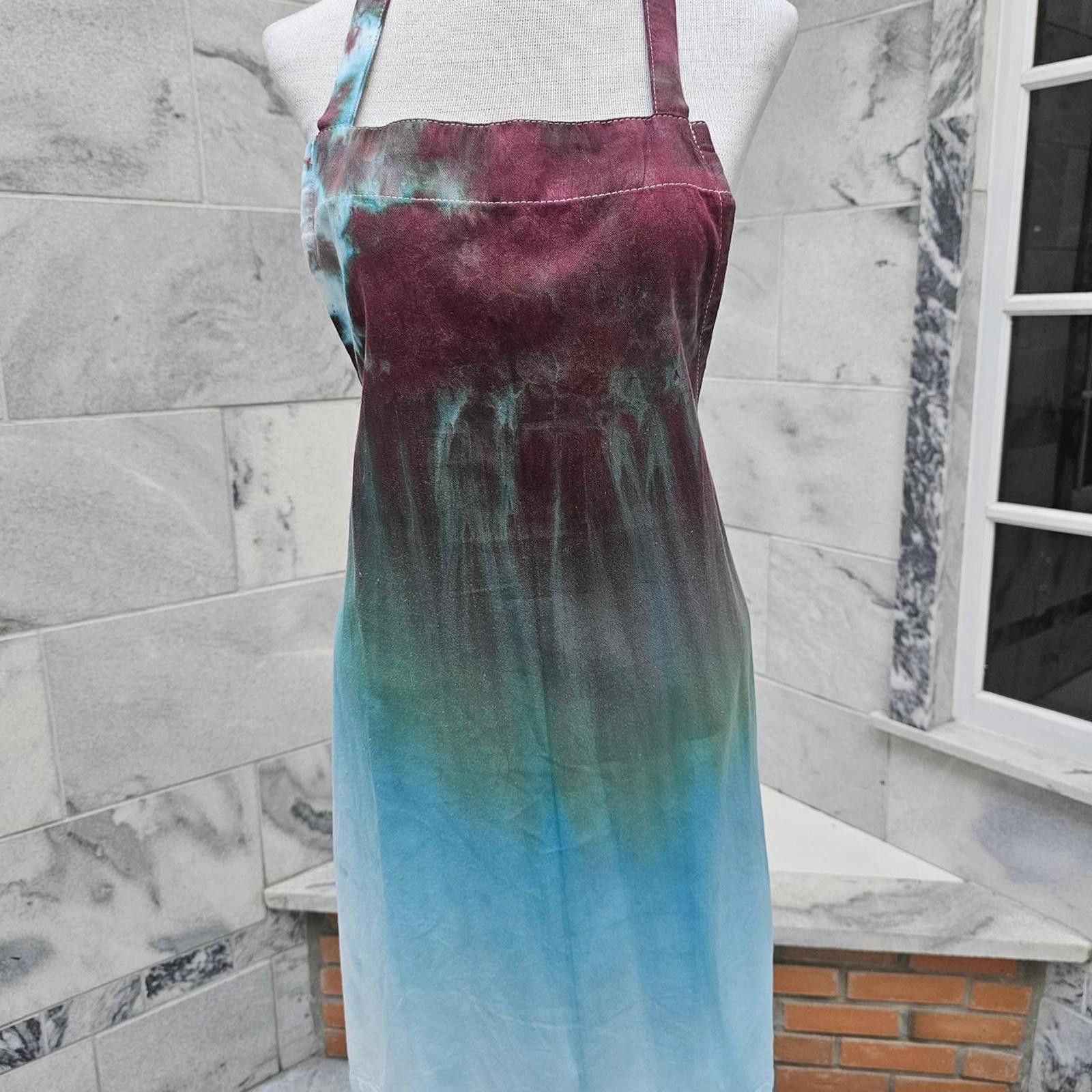 Other Handmade Tie-Dyed Apron Size ONE SIZE - 2 Thumbnail