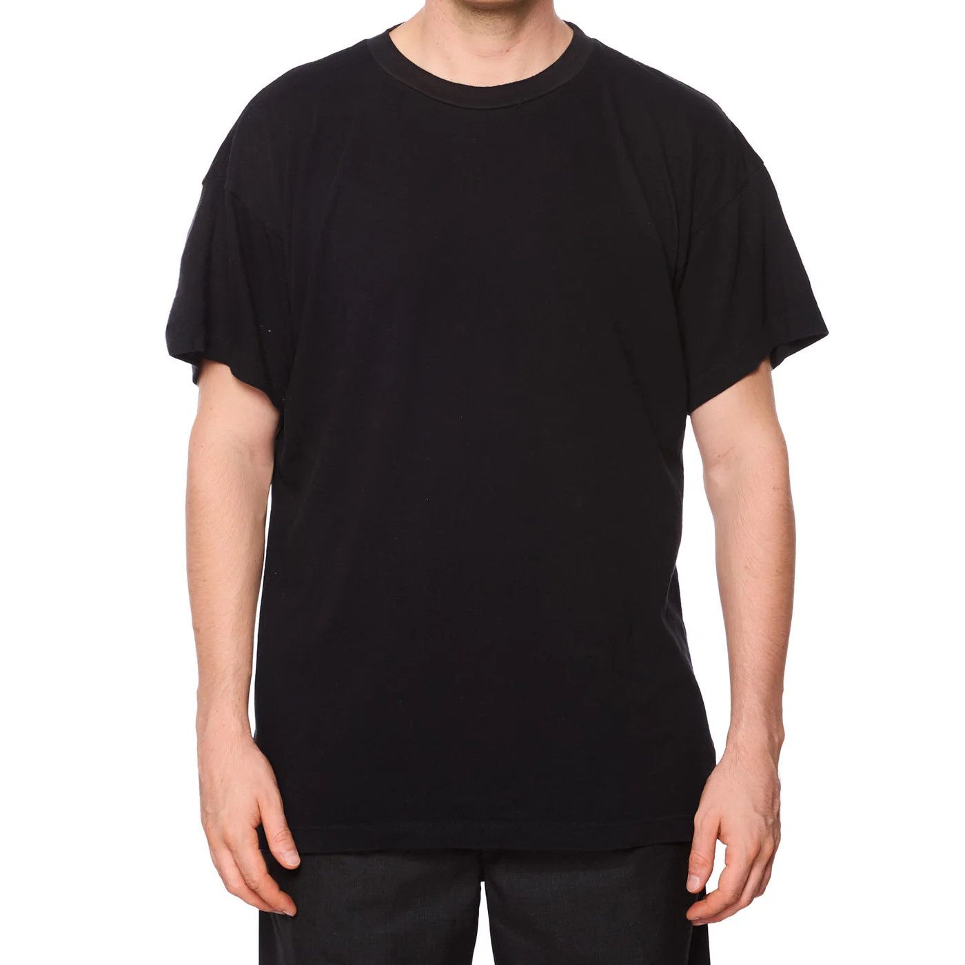 FEAR OF GOD Seventh Collection Black Cotton T-Shirt