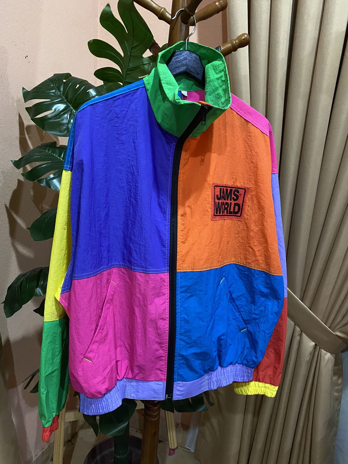 Jams World Jams World Vintage Windbreaker - 80s/90s Era Size US L / EU 52-54 / 3 - 4 Thumbnail