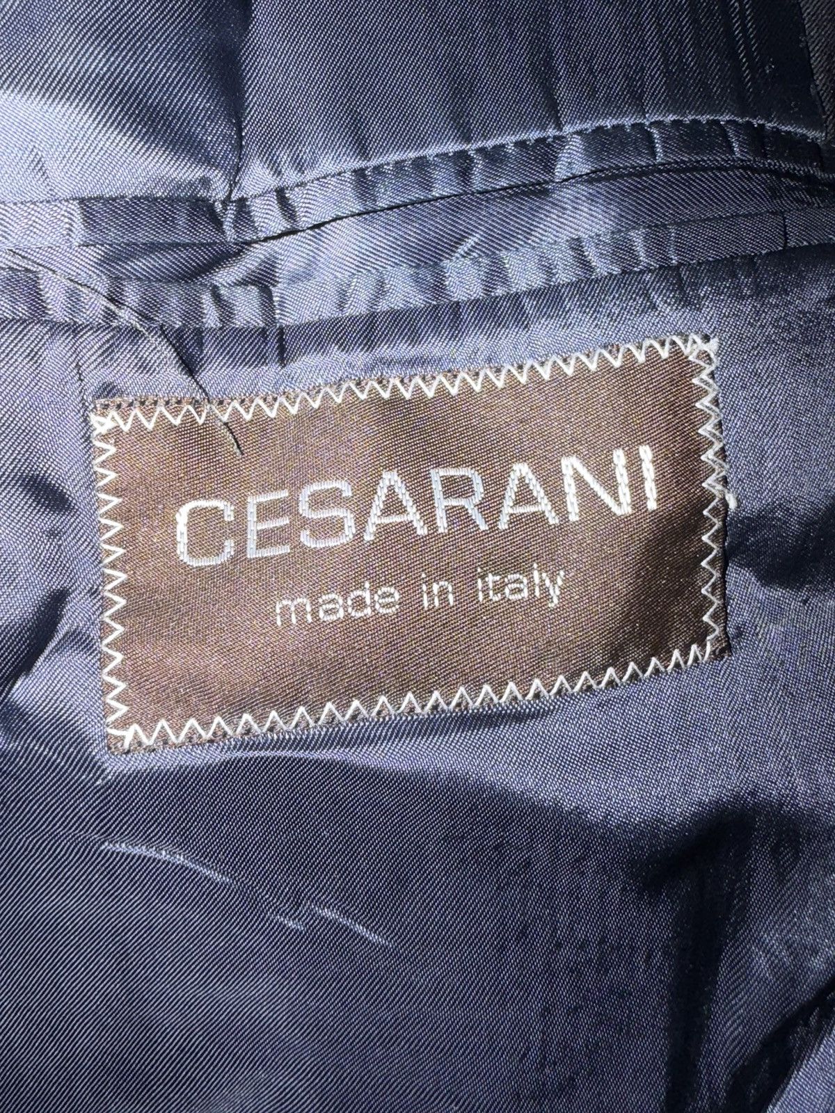 Other Cesarani Lanificio Tessuti Wool Pinstriped Blazer 42R x 36W. Size 42R - 6 Thumbnail