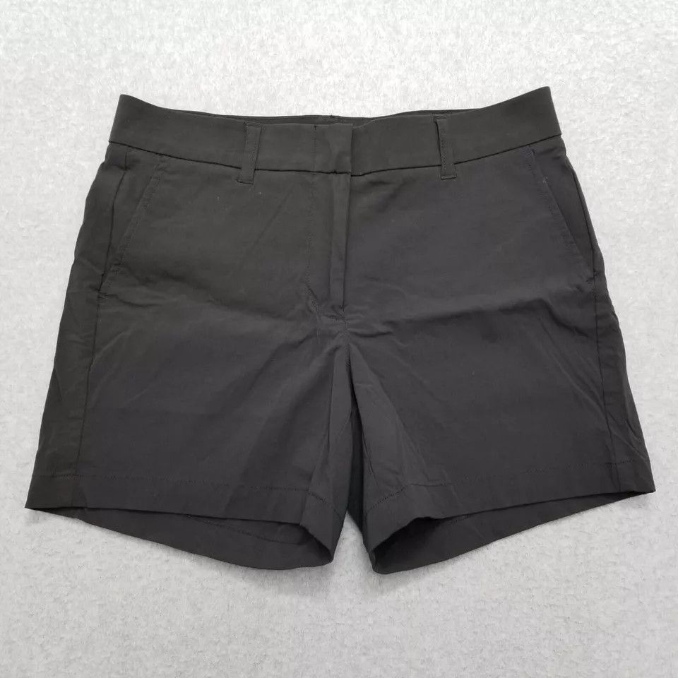 J.Crew J Crew Shorts Womens 4 Black Pockets Chino Casual Size 27" / US 4 / IT 40 - 1 Thumbnail