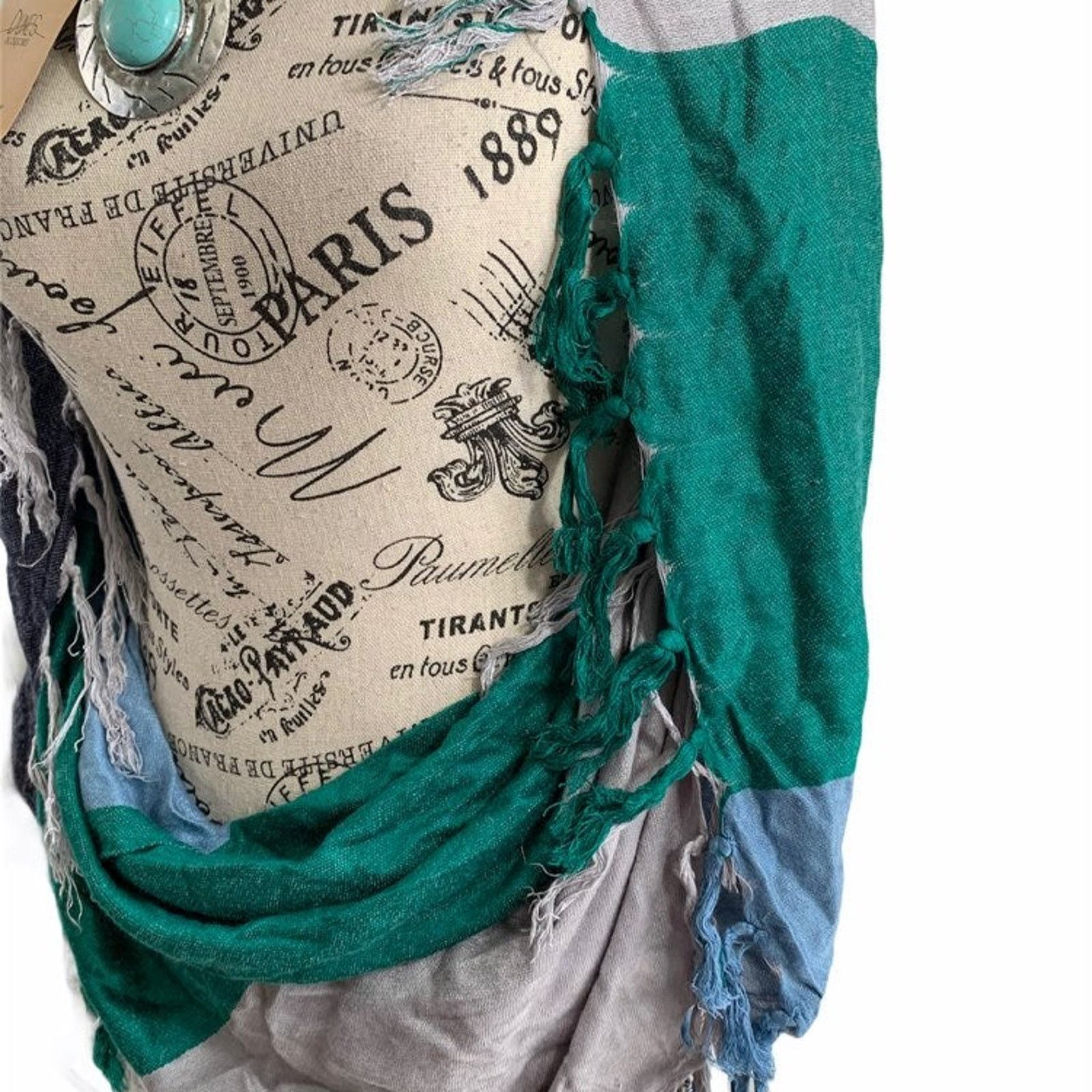 Other Dunes Accessories Women's Jeweled Scarf Handcrafted NEW Size ONE SIZE - 4 Thumbnail