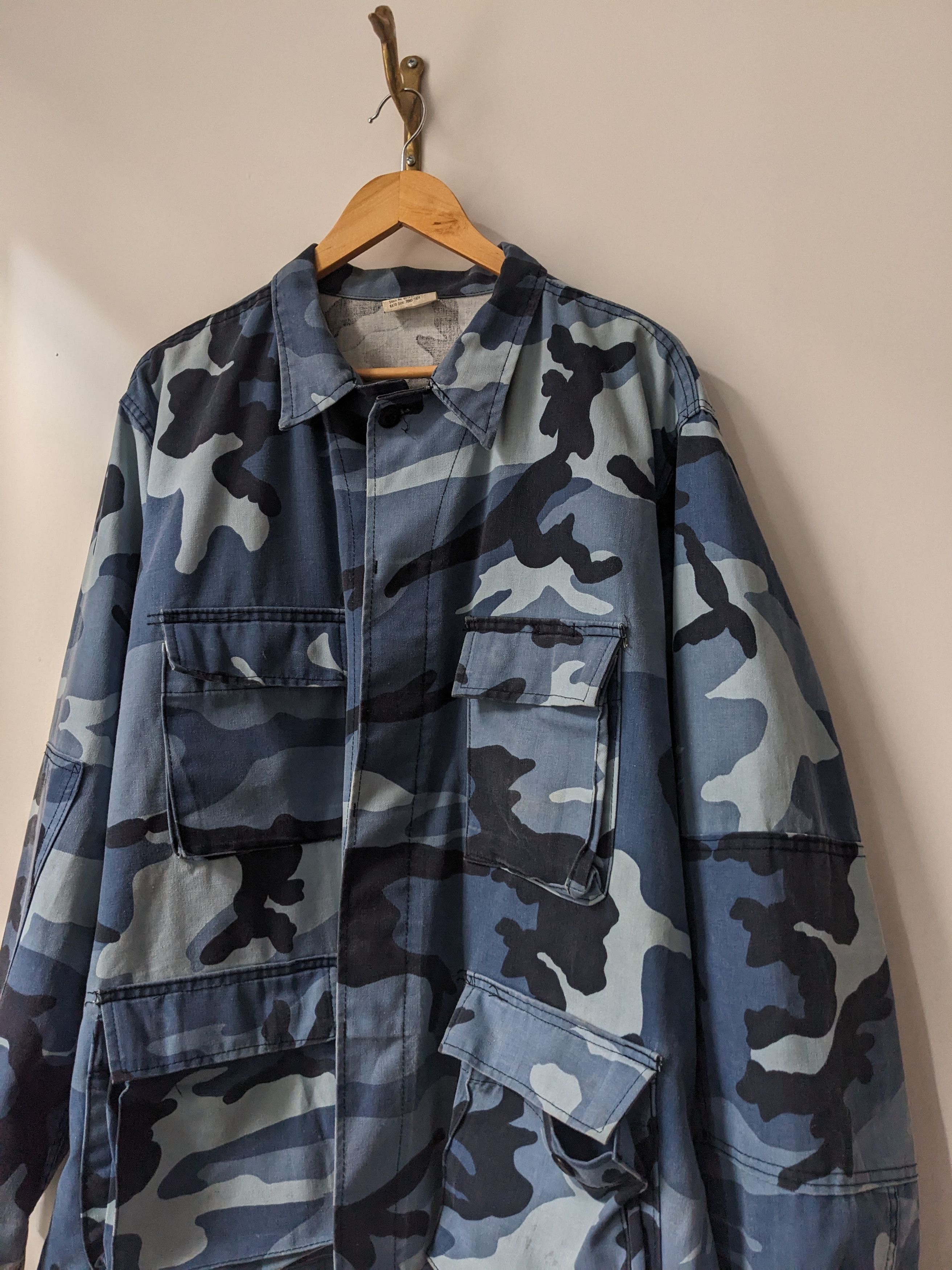 Rothco Rothco Military Camo Jacket Camouflage Army XL Blue BDU Size US XL / EU 56 / 4 - 3 Thumbnail