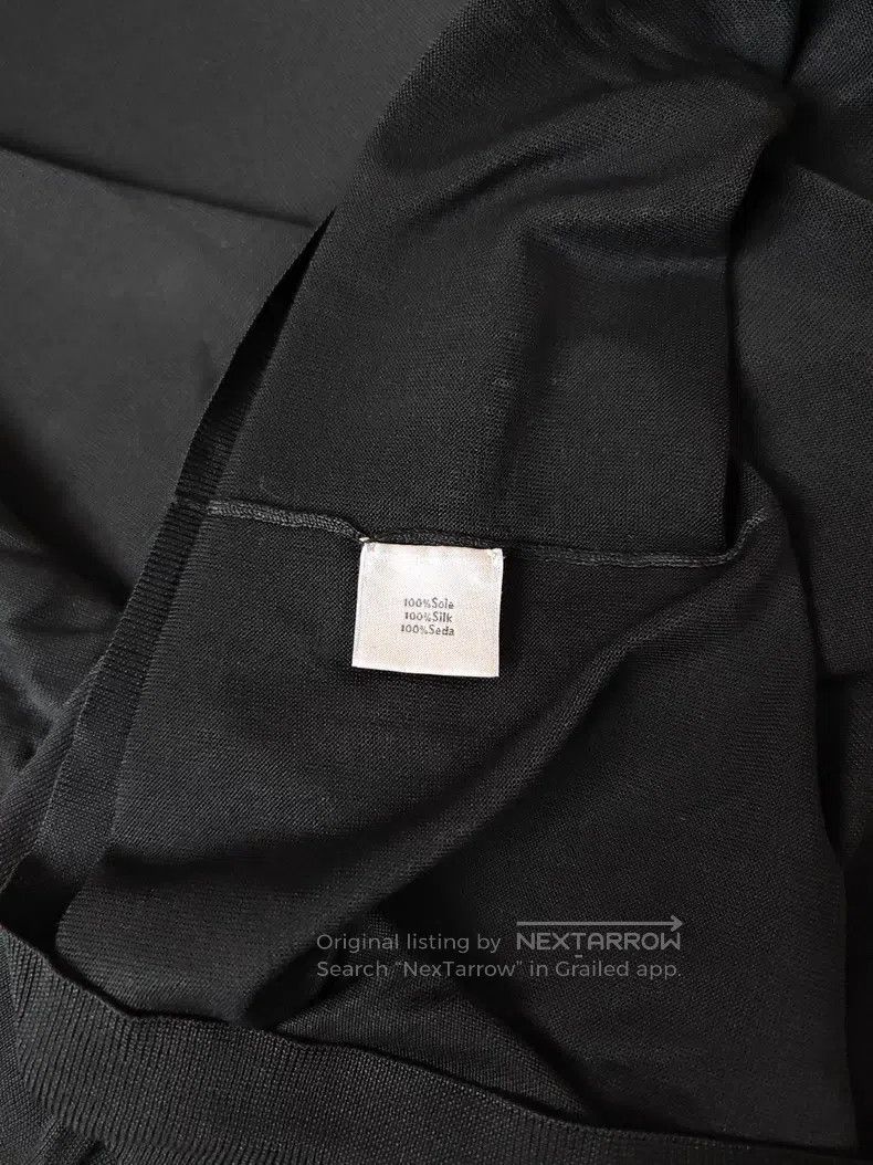 Hermes Hermes High-necked silk cashmere knitted sweater, dark gre Size US XL / EU 56 / 4 - 5 Thumbnail