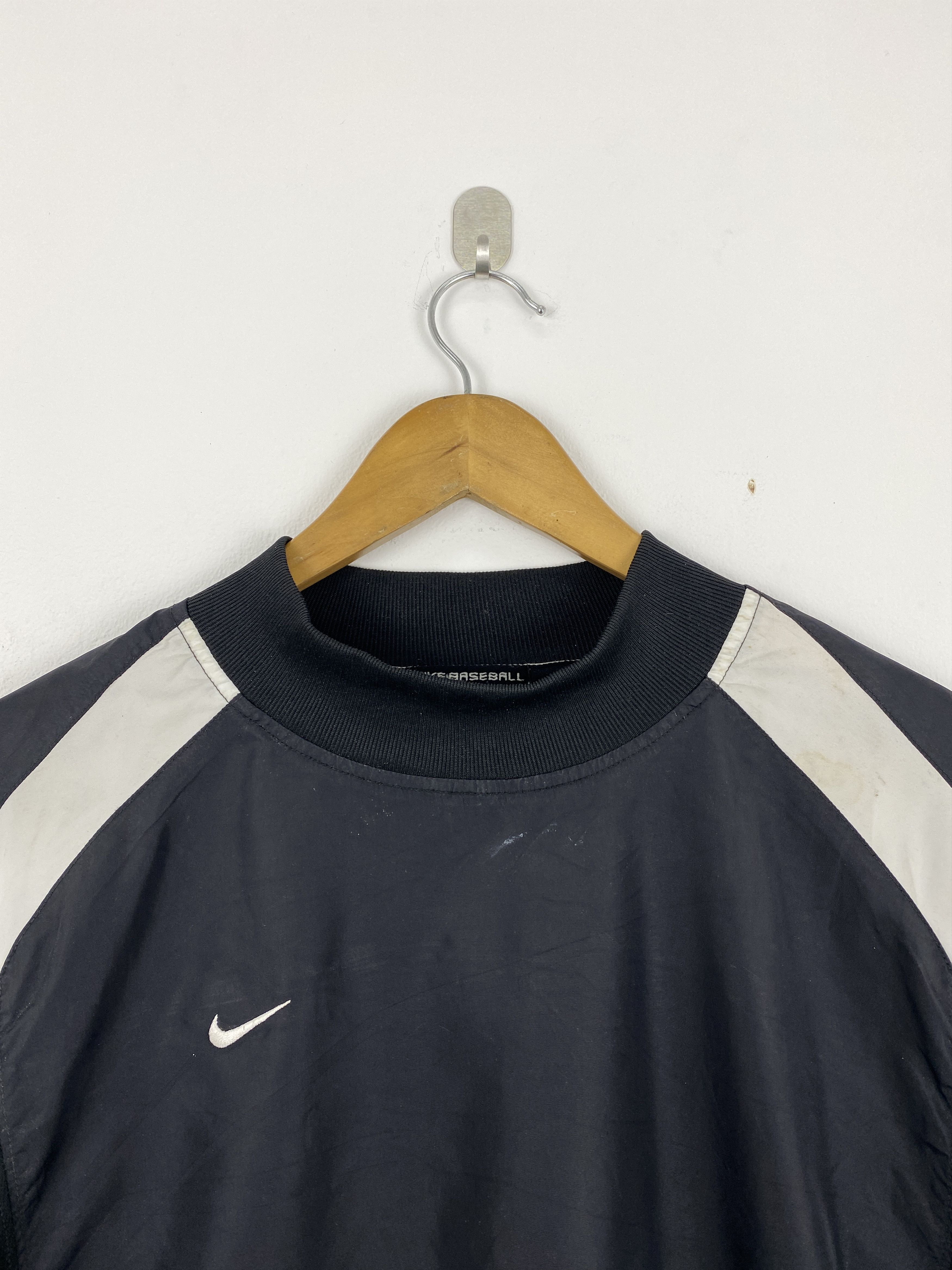 Nike Vintage 90s Nike Baseball Pullover Light Jacket JA0076 Size US M / EU 48-50 / 2 - 2 Thumbnail