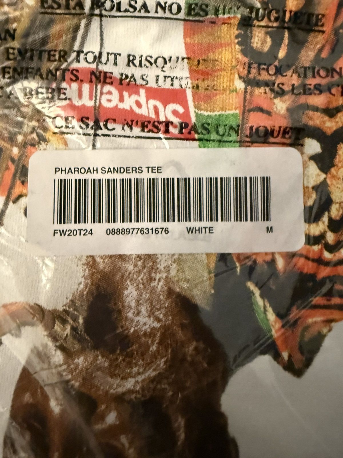 Supreme Supreme Pharoah Sanders Tee Size US M / EU 48-50 / 2 - 2 Thumbnail