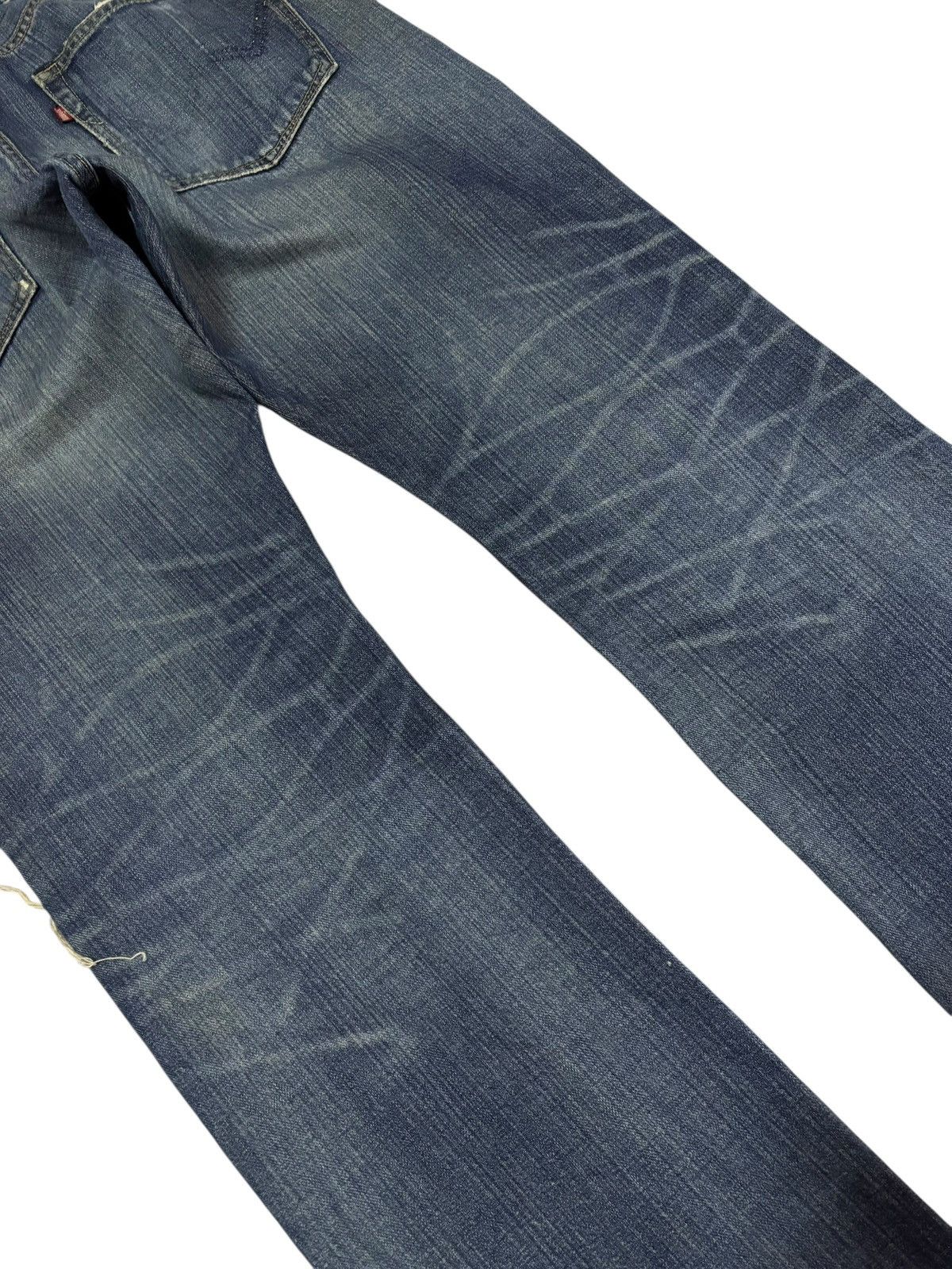Edwin Vtg Edwin XV Japan Distressed Jeans Size US 35 - 7 Thumbnail