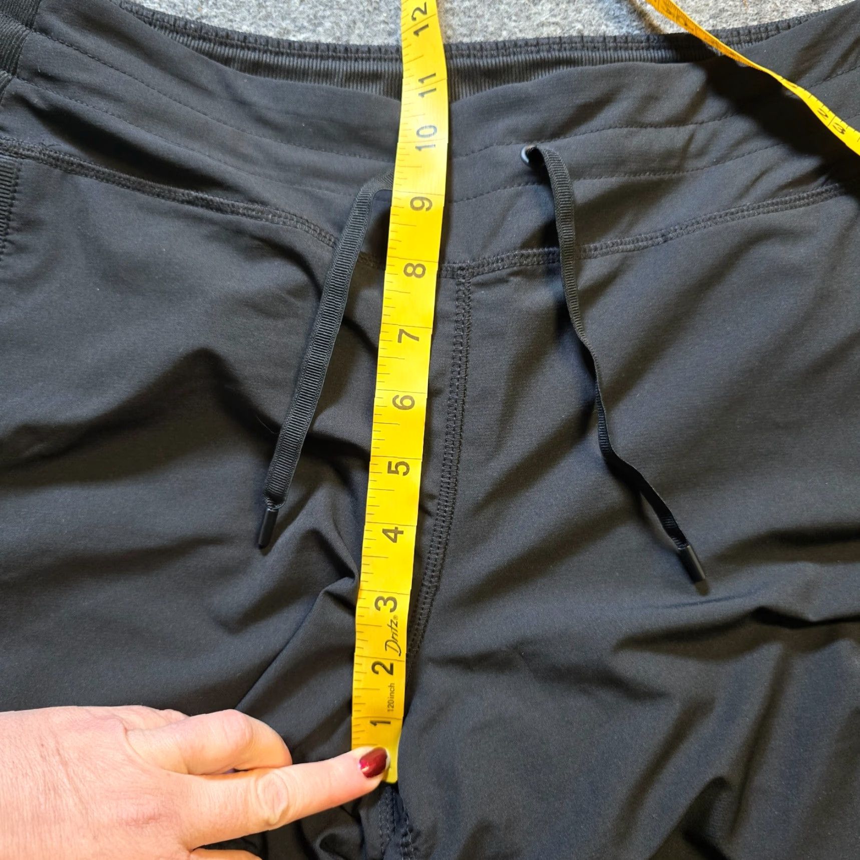 Vintage Kirkland Signature Womens Pants Jogger Black Medium Ruched Pull On Athletic Lounge Tapered Size 32" / US 10 / IT 46 - 6 Thumbnail