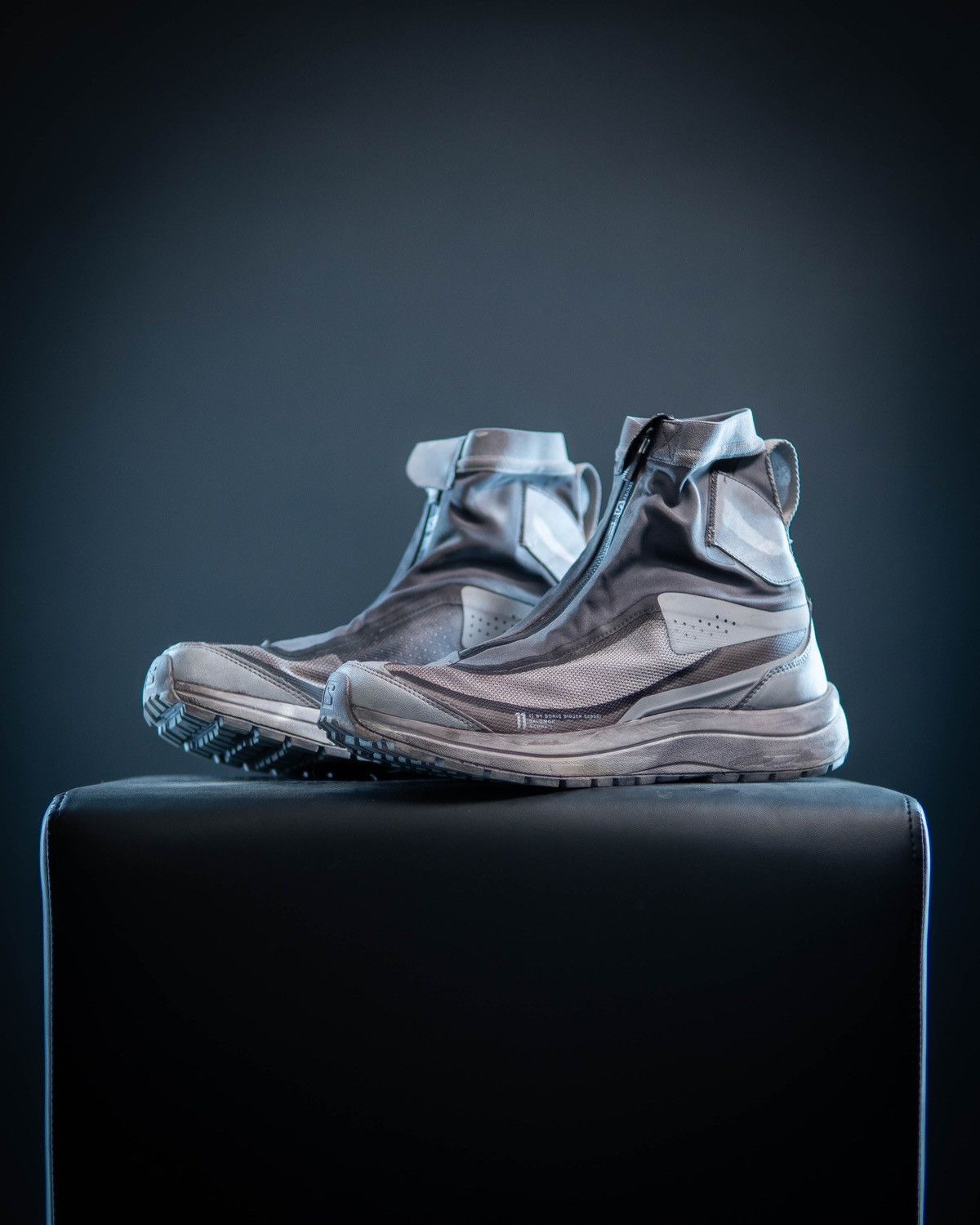 11 By Boris Bidjan Saberi Bamba 2 High Grey Dye Size US 8.5 / EU 41-42 - 1 Thumbnail