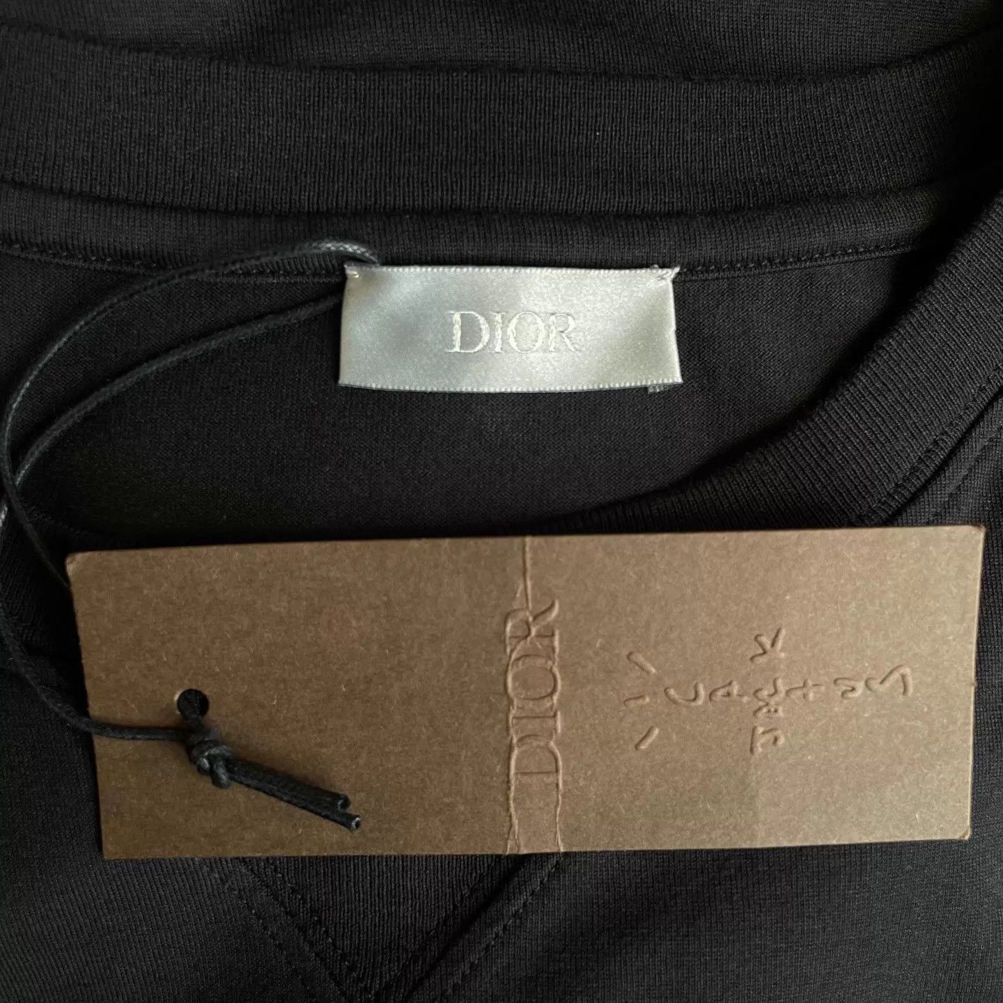 Dior Dior x Travis Scott Black Short Sleeve T-Shirt L Size US L / EU 52-54 / 3 - 5 Thumbnail