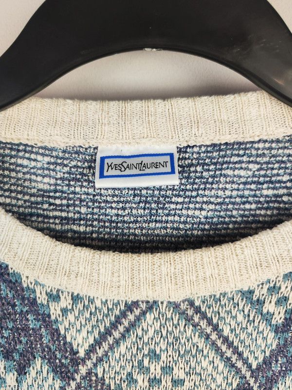 Yves Saint Laurent Yves Saint Laurent Vintage 90s Men's Sweater L Size US L / EU 52-54 / 3 - 4 Thumbnail