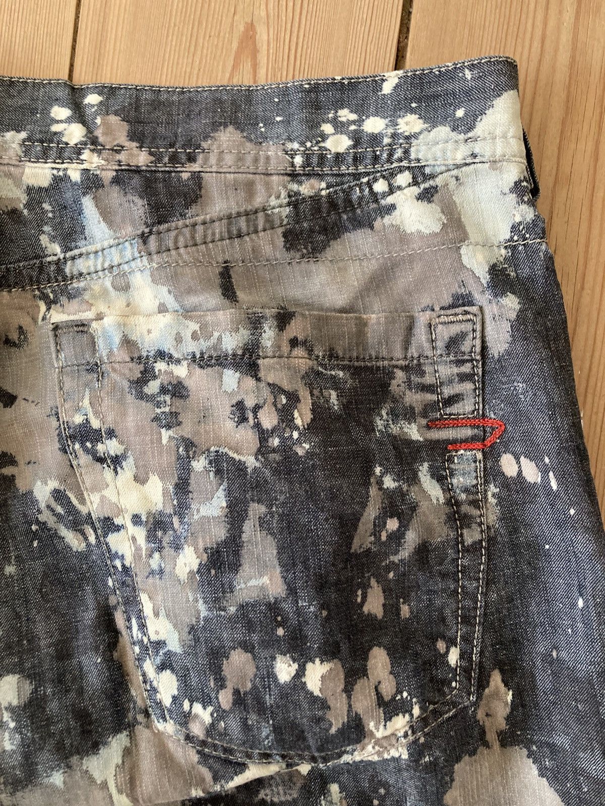Diesel Rare wide fit diesel splash denim Size US 34 / EU 50 - 5 Thumbnail