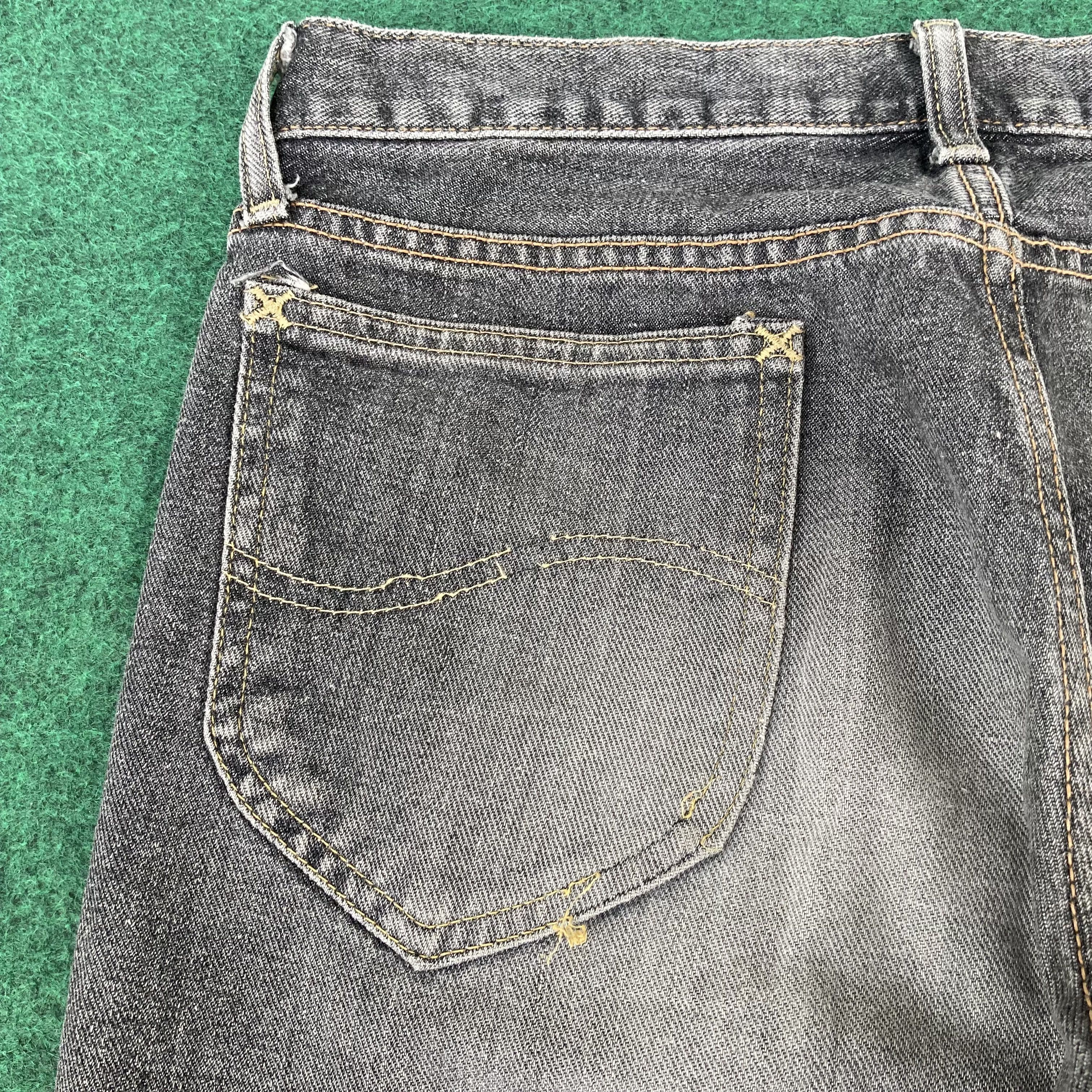 Designer × Lee × Vintage 29x31.5 Vtg Lee Riders Faded Denim Flare Bootcut Sz 29 Jeans Size US 29 - 9 Thumbnail