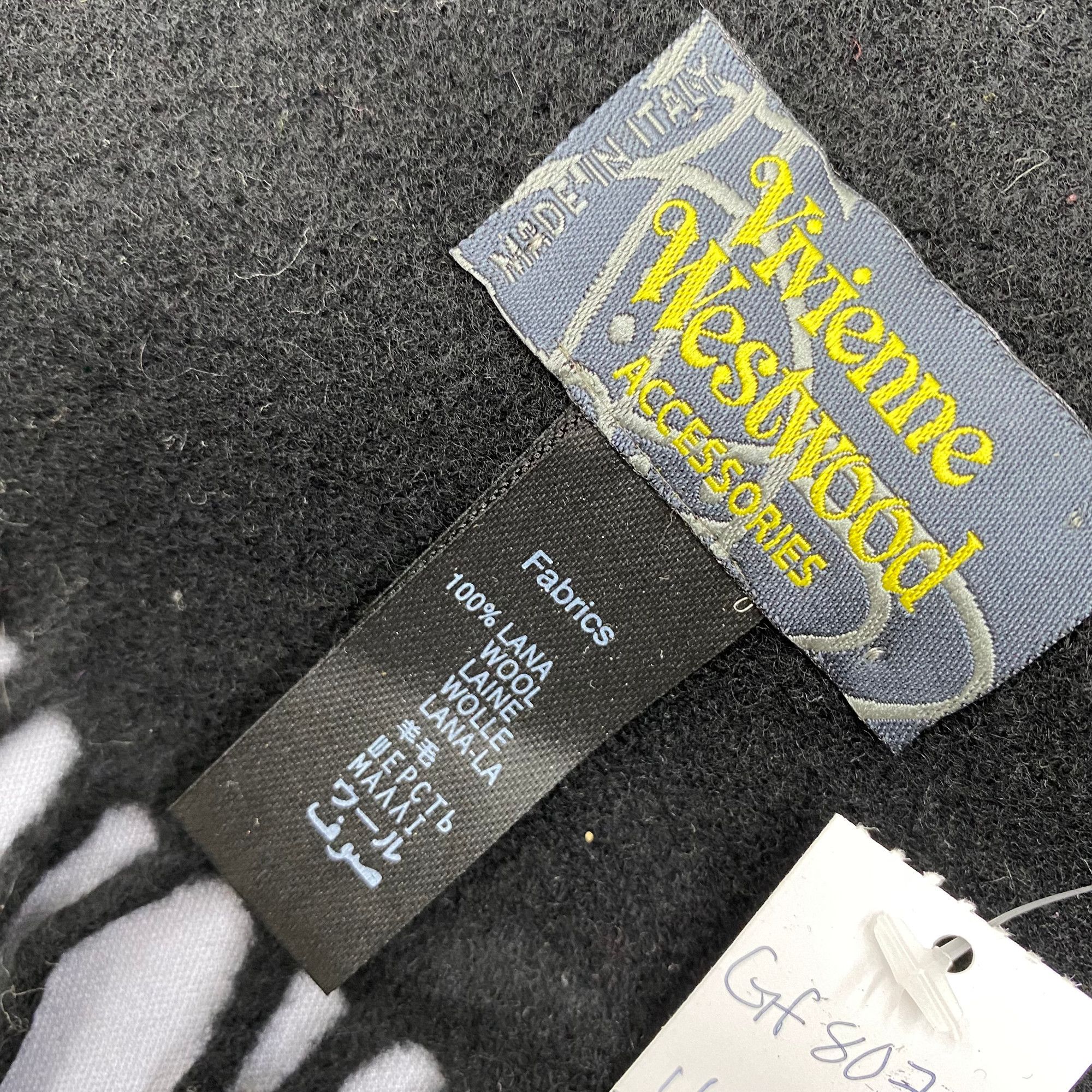 Vivienne Westwood Vintage Vivienne Westwood Scarf Orbs Muffler Wool Scarves Size ONE SIZE - 5 Thumbnail