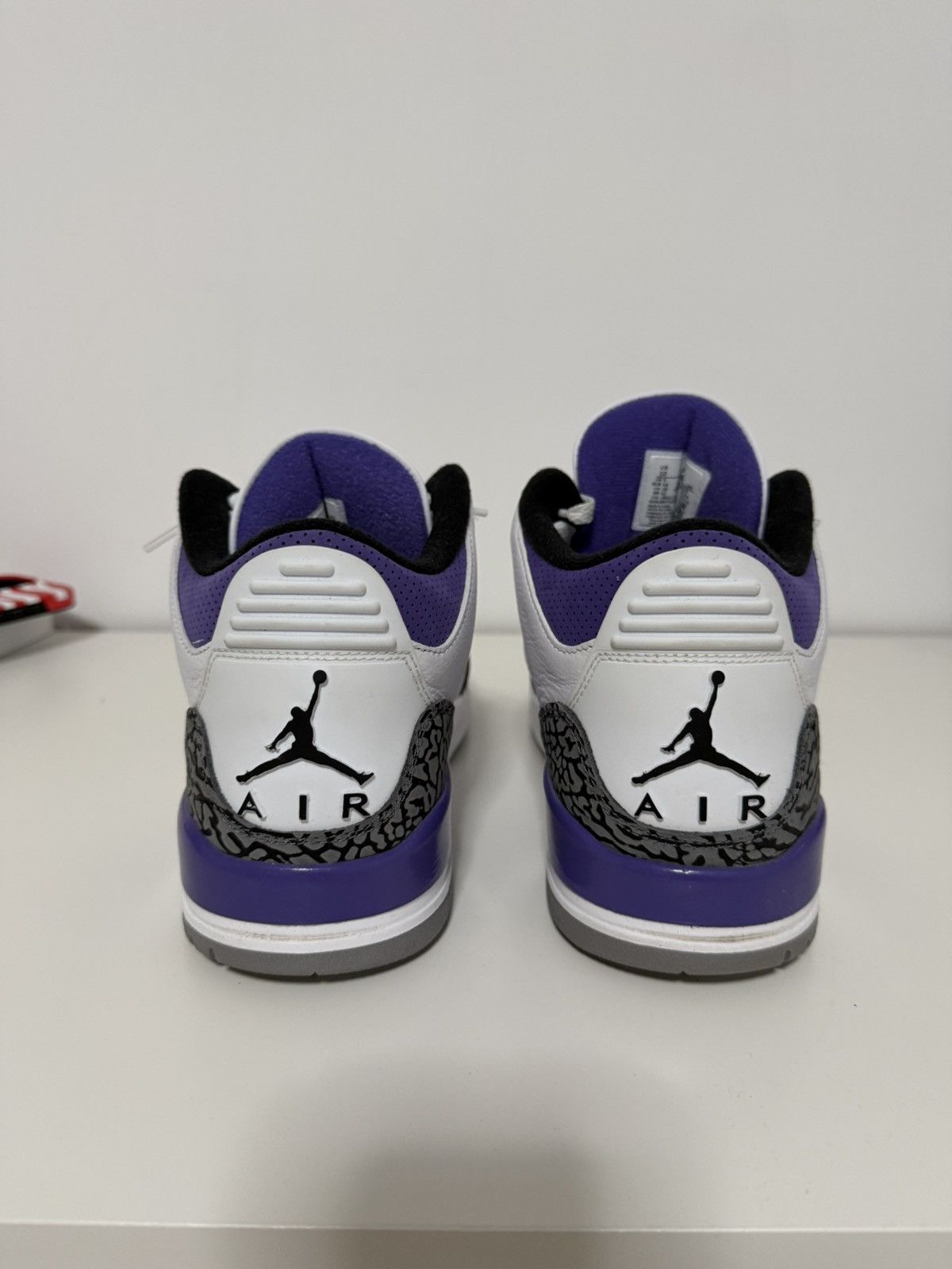 Jordan Brand Air Jordan 3 Retro (Dark Iris) Size US 10 / EU 43 - 4 Thumbnail
