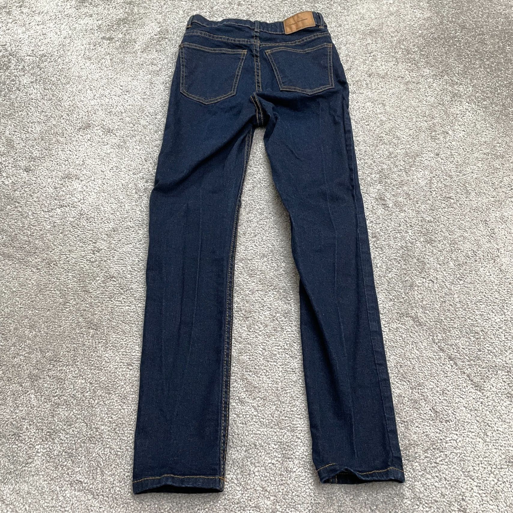 Zara VINTAGE Zara Skinny Denim Jeans Womens 2 Blue Dark Wash Mid Rise Casual 26in Inseam Size 26" / US 2 / IT 38 - 2 Thumbnail