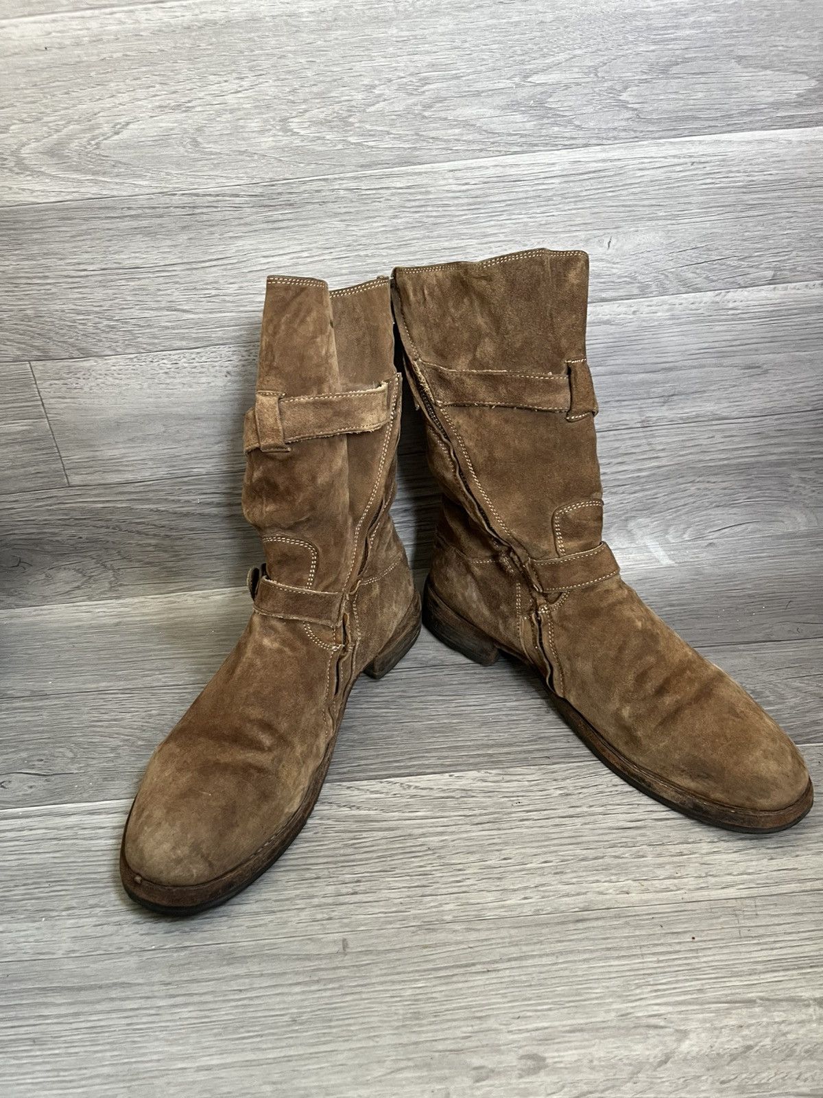 Officine Creative Officine creative engineer tan leather boots Size US 7 / EU 40 - 7 Thumbnail