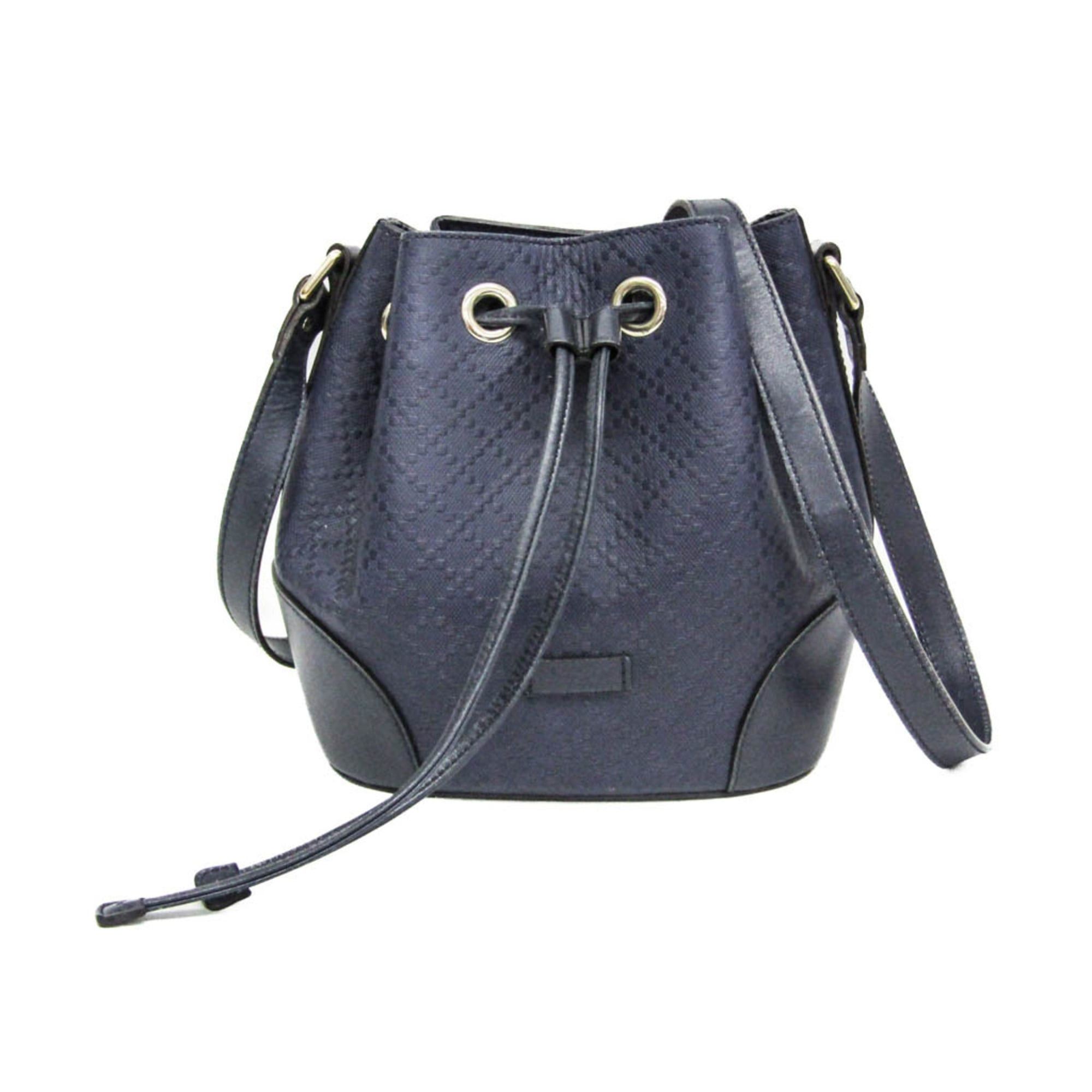 Gucci Gucci Bright Diamante 354229 Women's Leather Handbag,Shoulder Bag Navy Size ONE SIZE - 1 Thumbnail