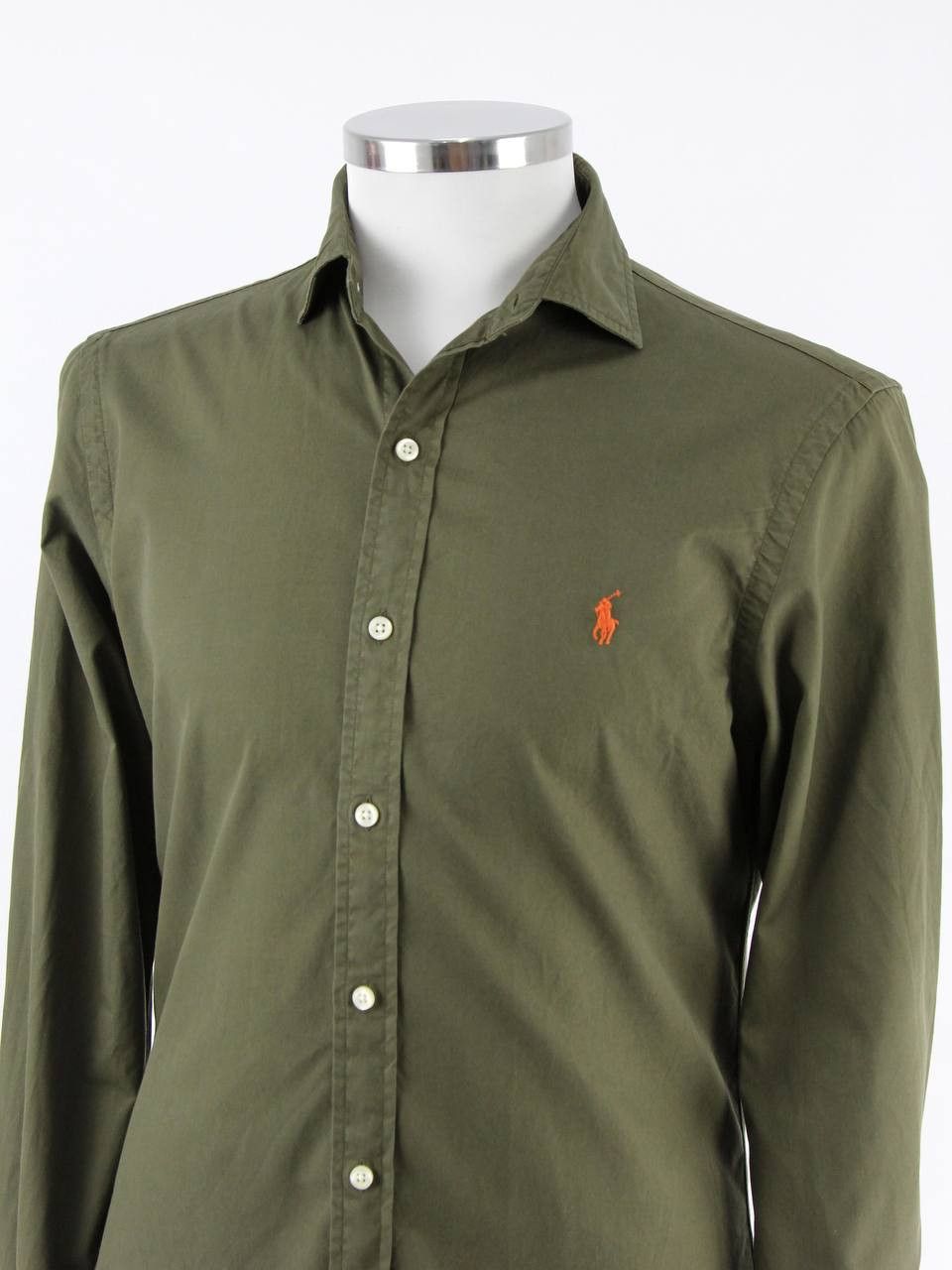 Polo Ralph Lauren POLO RALPH LAUREN Slim Featherweight Twill Shirt Size US M / EU 48-50 / 2 - 4 Thumbnail