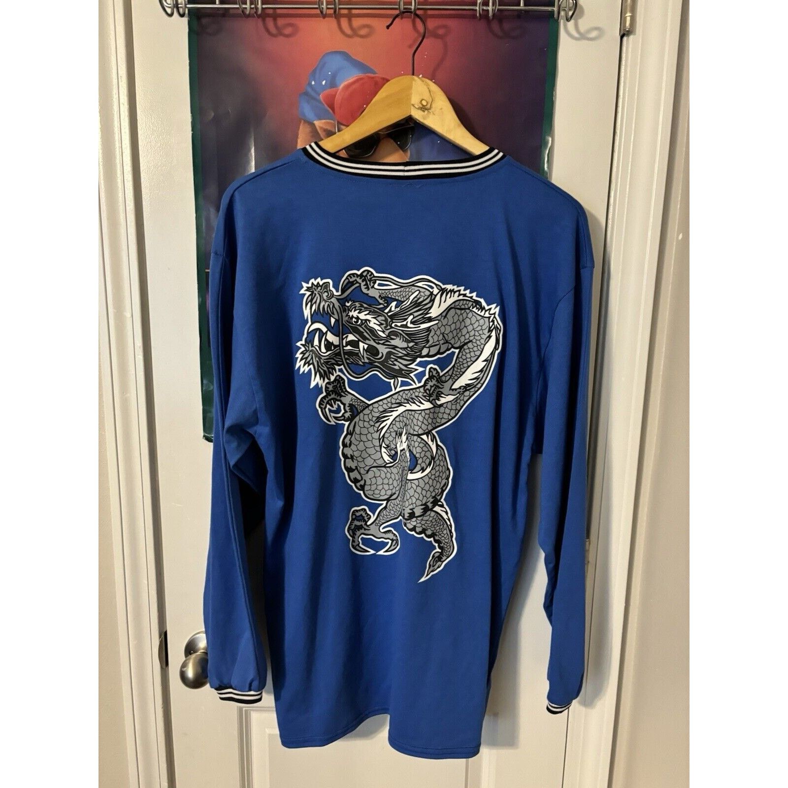 Other vintage y2k skateboard dragon blue T-shirt size Large Size US L / EU 52-54 / 3 - 5 Thumbnail