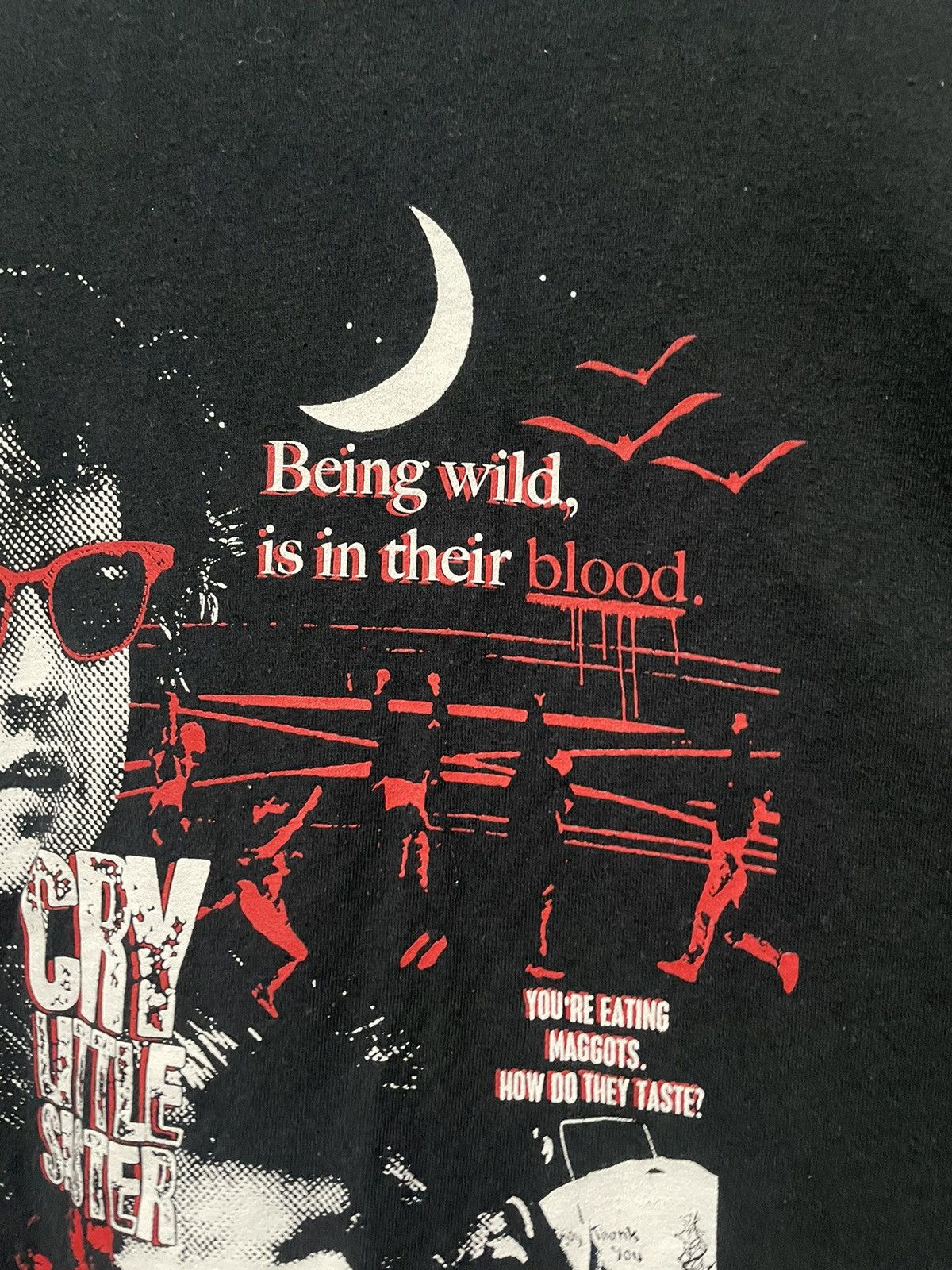 Vintage Vintage The Lost Boys Death By Stereo Movie T Shirt Big Tee Size US XXL / EU 58 / 5 - 6 Thumbnail