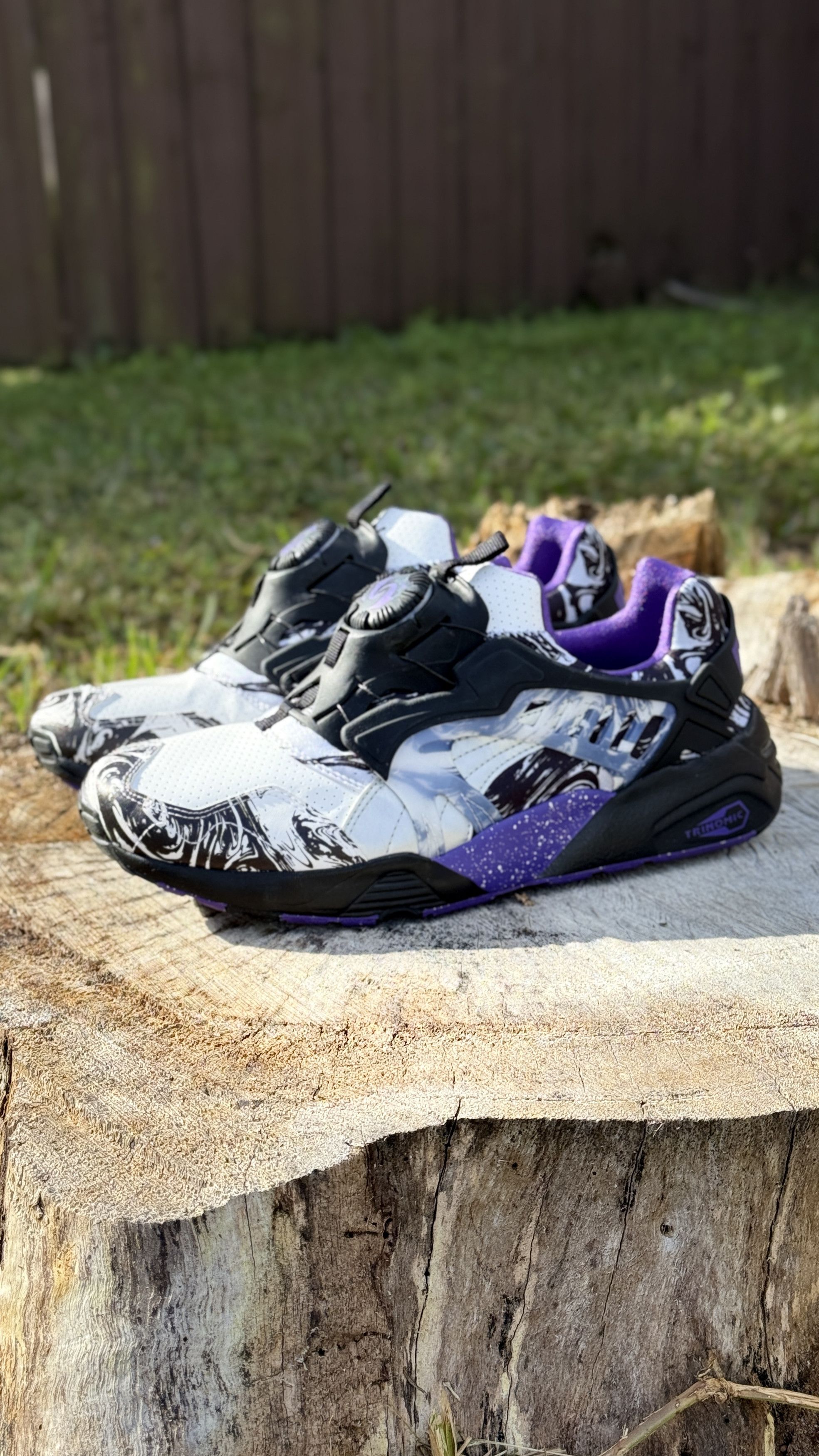 Puma Atmos Disc Blaze "Suminagashi" Size US 9.5 / EU 42-43 - 1 Thumbnail