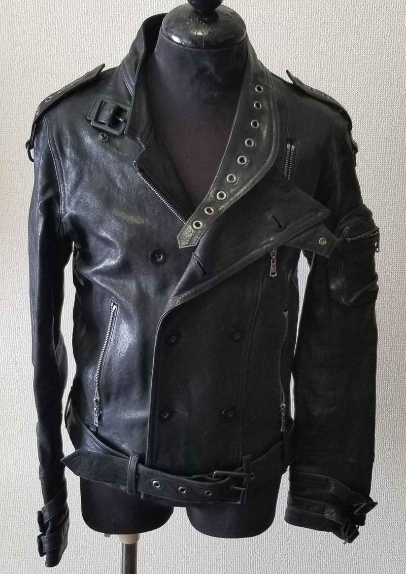 Yasuyuki Ishii Yasuyuki ishii Sheep leather biker jacket size S Size US S / EU 44-46 / 1 - 5 Thumbnail