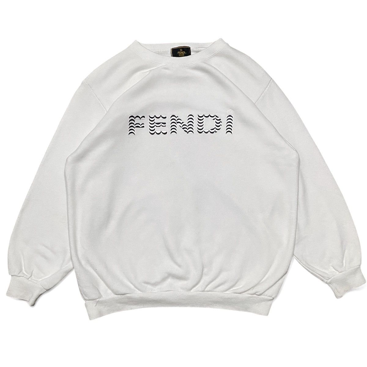 激安挑戦！！ Fendi Lagerfeld Karl × Fendi X sweater collab lagerfeld karl トレーナー/スウェット