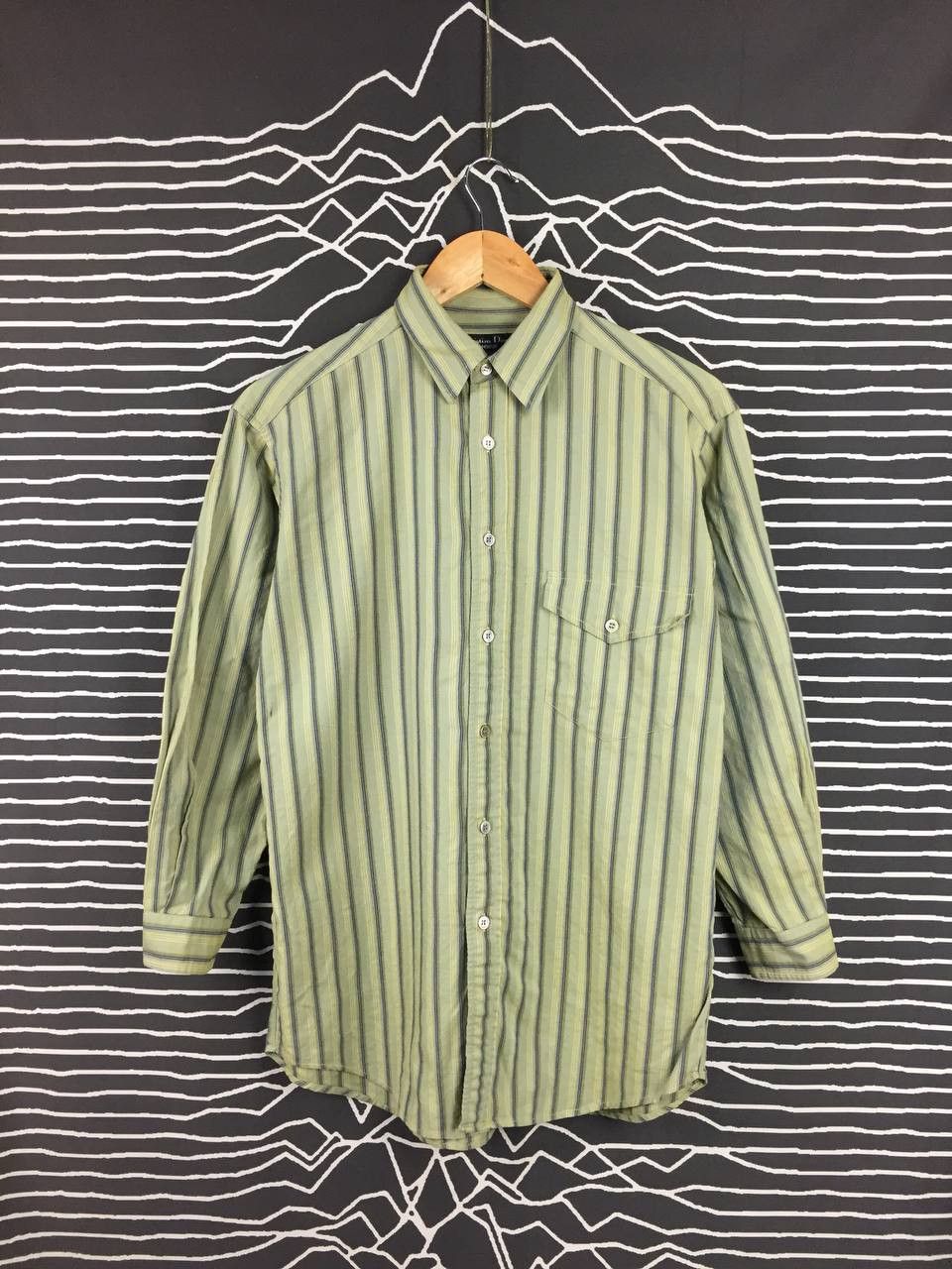 image of Archival Clothing x Christian Dior Monsieur VTG Christian Dior Monsieur Aztec Baroque Style Shirt i