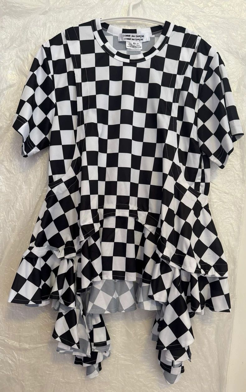 Comme des Garcons Comme Des Garcons Checkerboard jacket short sleeves with i Size XS / US 0-2 / IT 36-38 - 1 Thumbnail