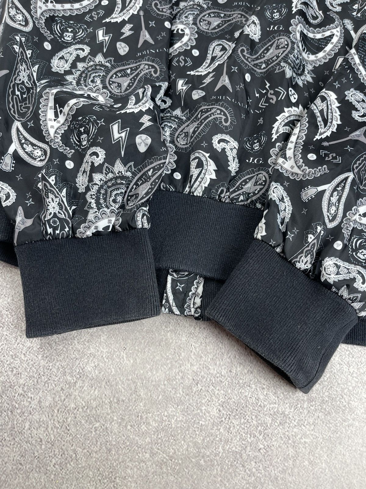 John Galliano John Galliano Kids Collection Paisley Nylon Jacket Size 16 Size US XS / EU 42 / 0 - 17 Thumbnail