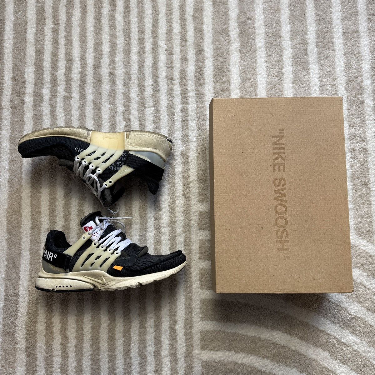 Nike × Off-White × Virgil Abloh Nike x Off White Presto “The Ten” - Size 9 Size US 9 / EU 42 - 1 Thumbnail