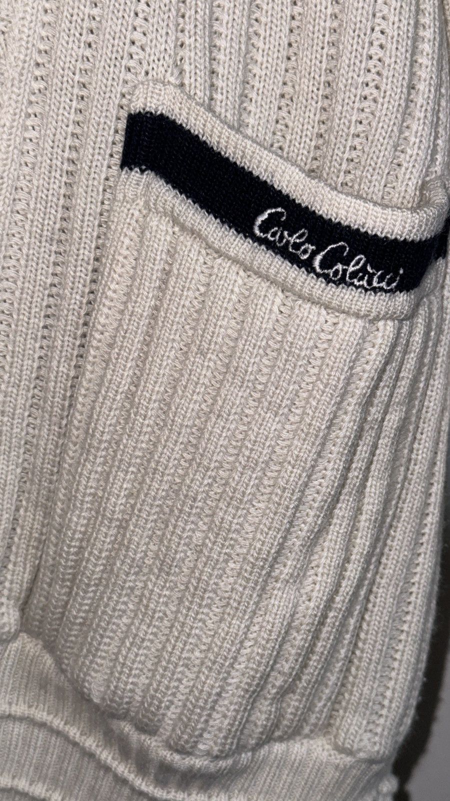 Carlo Colucci Carlo Colucci Wool Cardigan Size US L / EU 52-54 / 3 - 5 Thumbnail