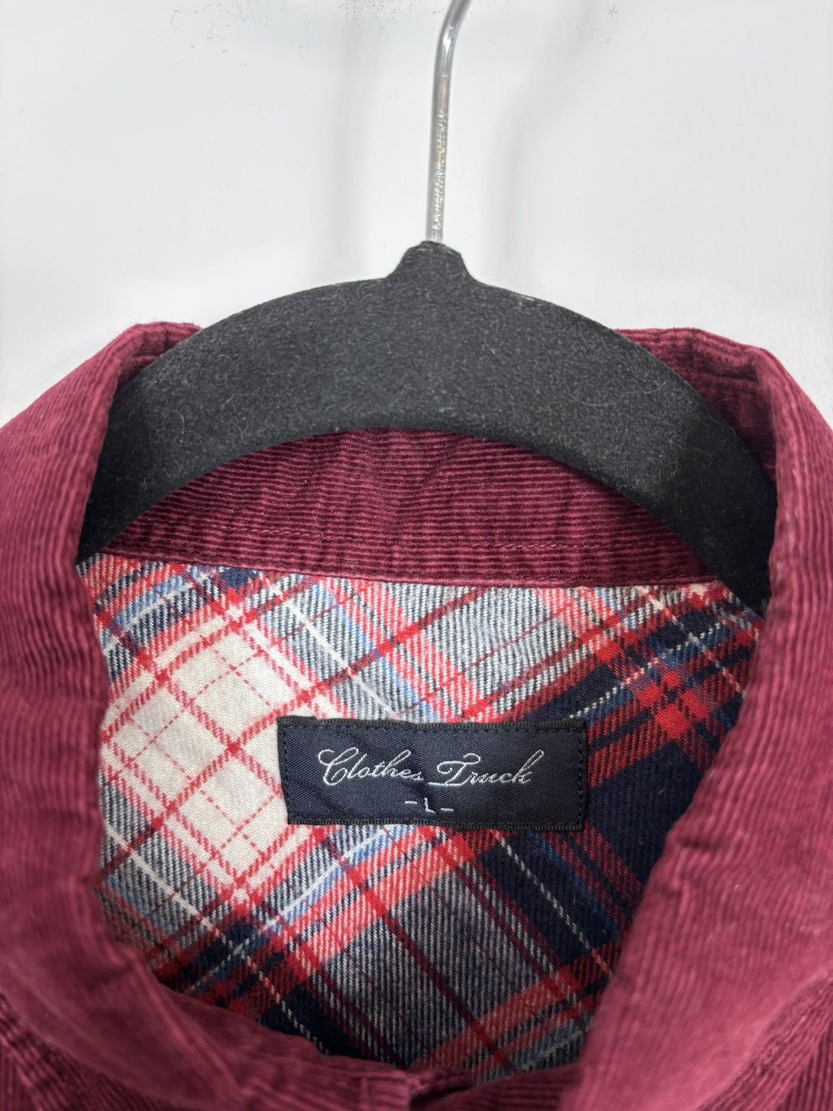 Japanese Brand Clothes Truck Japanese Corduroy Velvet Long Sleeve Shirt Size US L / EU 52-54 / 3 - 10 Thumbnail