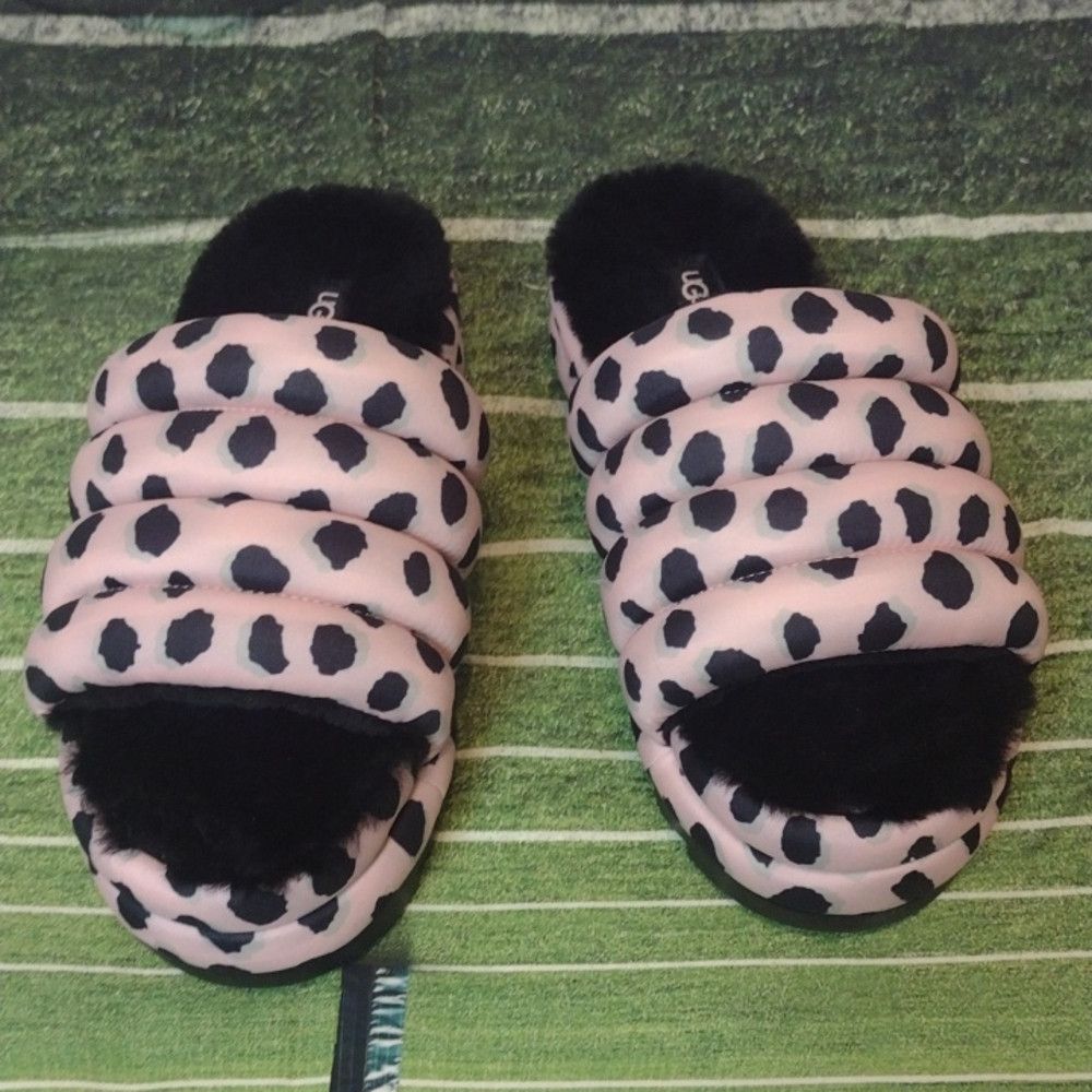 Ugg UGG NWT Maxi Slide Cheetah Print Women's Sandals Size 9 Size US 9 / IT 39 - 3 Thumbnail