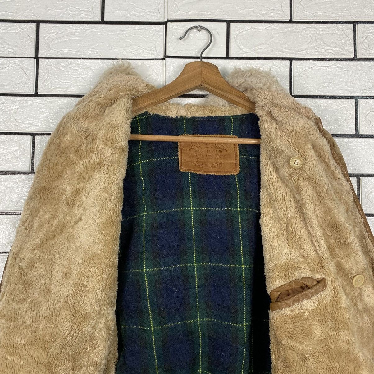 Issey Miyake Vintage Leather Jacket Navajo Design Parts Move Up Club Size US M / EU 48-50 / 2 - 15 Thumbnail