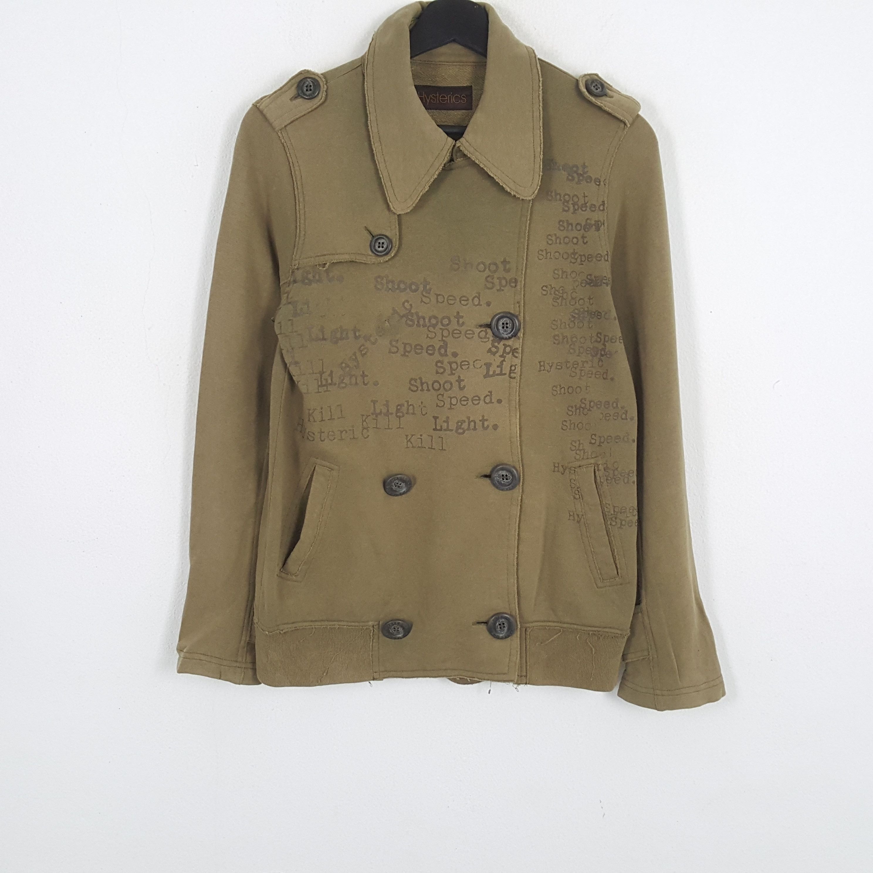Hysteric Glamour × Japanese Brand × Vintage HYSTERIC GLAMOUR Japanese Brand Custom Art Jacket Size US XS / EU 42 / 0 - 3 Thumbnail