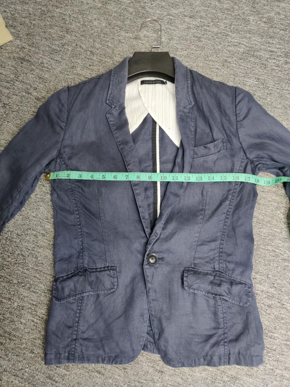 GOSTAR DE FUGA Gostar De Fuga Navy Button Blazer Jacket Size US S / EU 44-46 / 1 - 14 Thumbnail