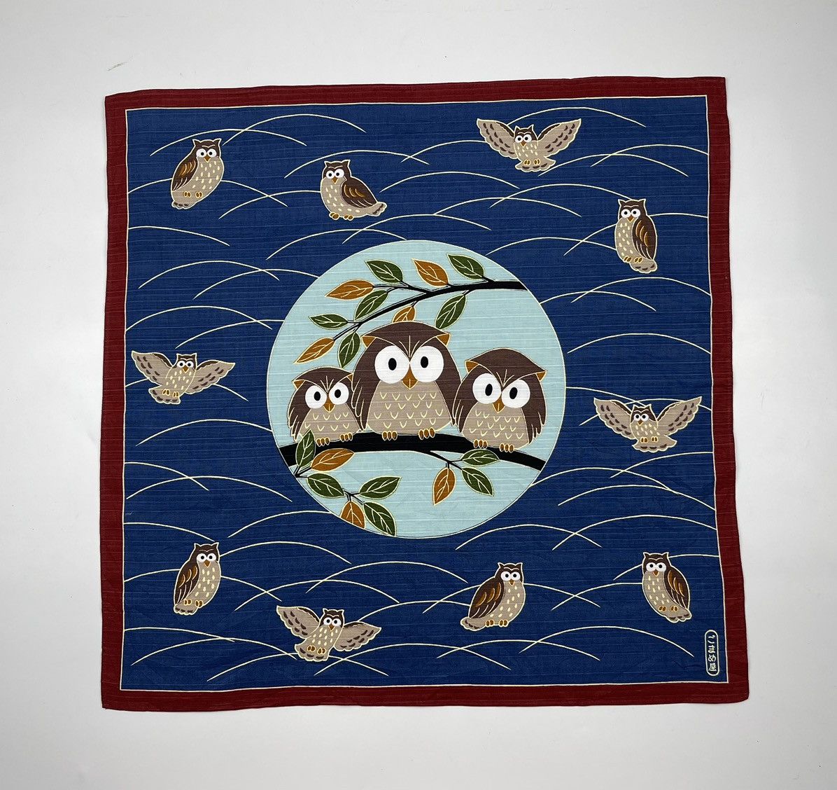 image of Nice Designs Owl Bandana Handkerchief Neckerchief Tc21, Men's