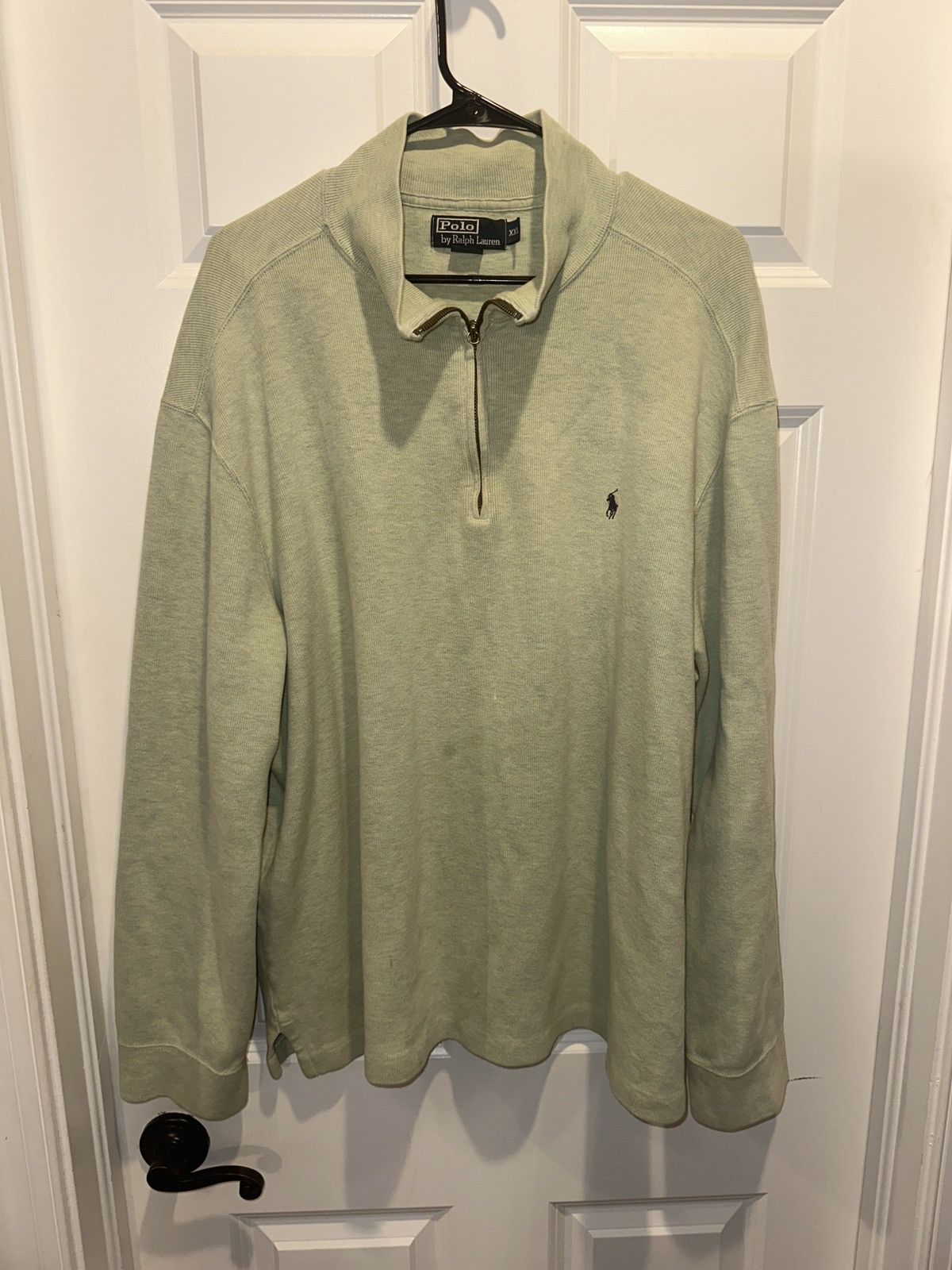Polo Ralph Lauren Vintage Polo Quarter Zip Size US XXL / EU 58 / 5 - 1 Thumbnail