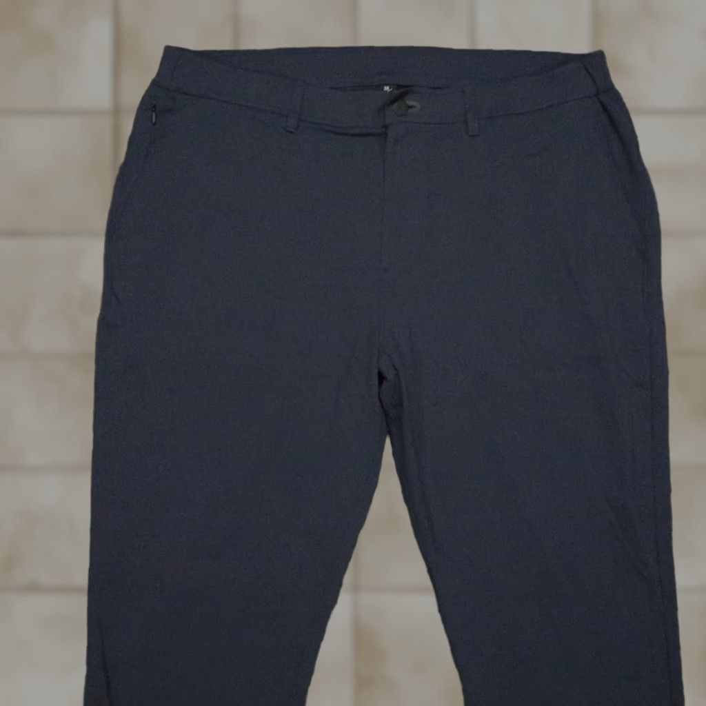 Vintage Public Rec Pants Men 38x30 Blue Gamechanger All Day Everyday Stretch Zip Pocket Chino Tapered Regular Casual Workwear Pants Mens Size US 38 / EU 54 - 1 Thumbnail